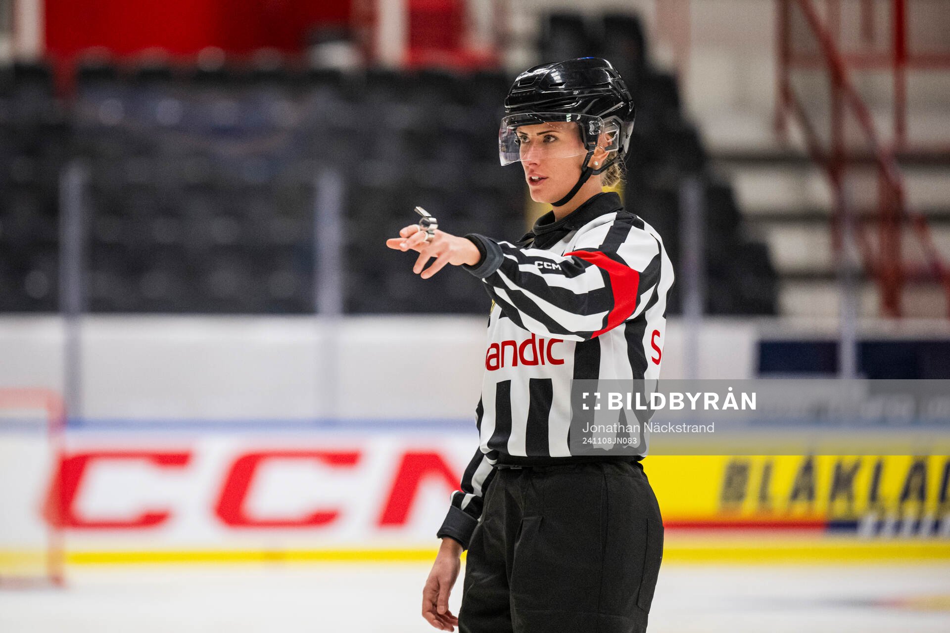 Referee Anna Hammar
