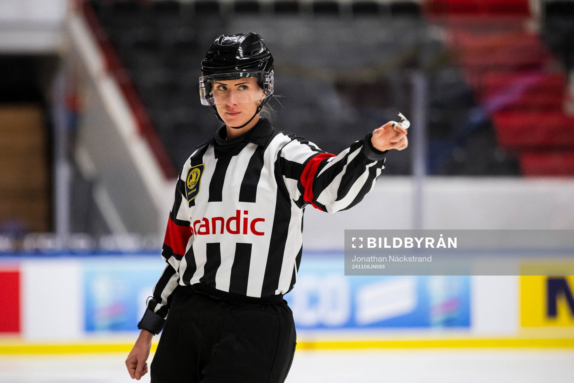Referee Anna Hammar