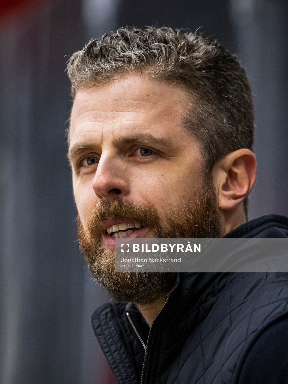 Head coach Ulf Lundberg of Sweden