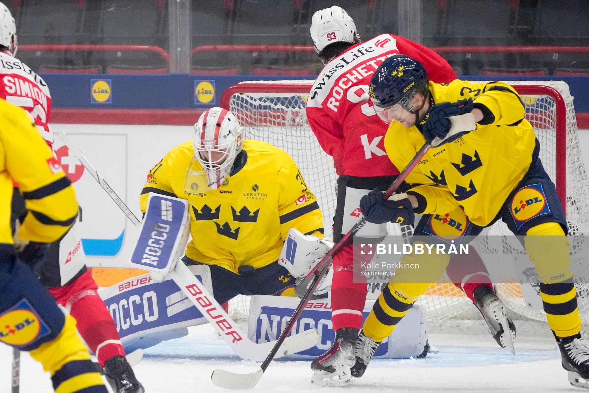 Jacob Johansson and Filip Berglund of Sweden