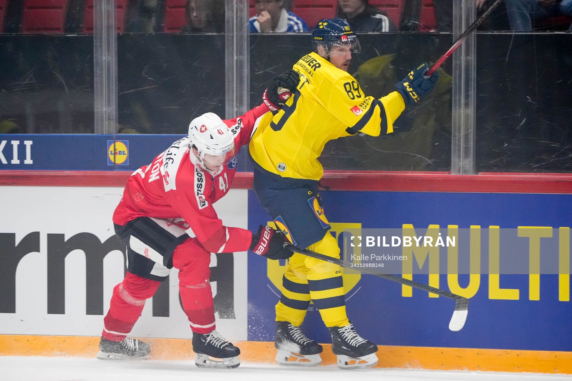 Giancarlo Chanton of Switzerland and Patrik Karlkvist of