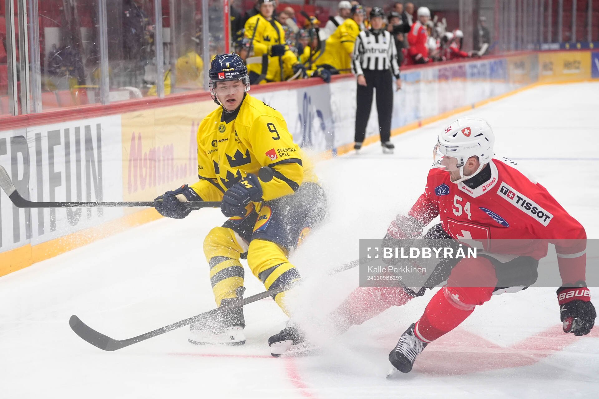 Victor Söderström of Sweden and Christian Marti of