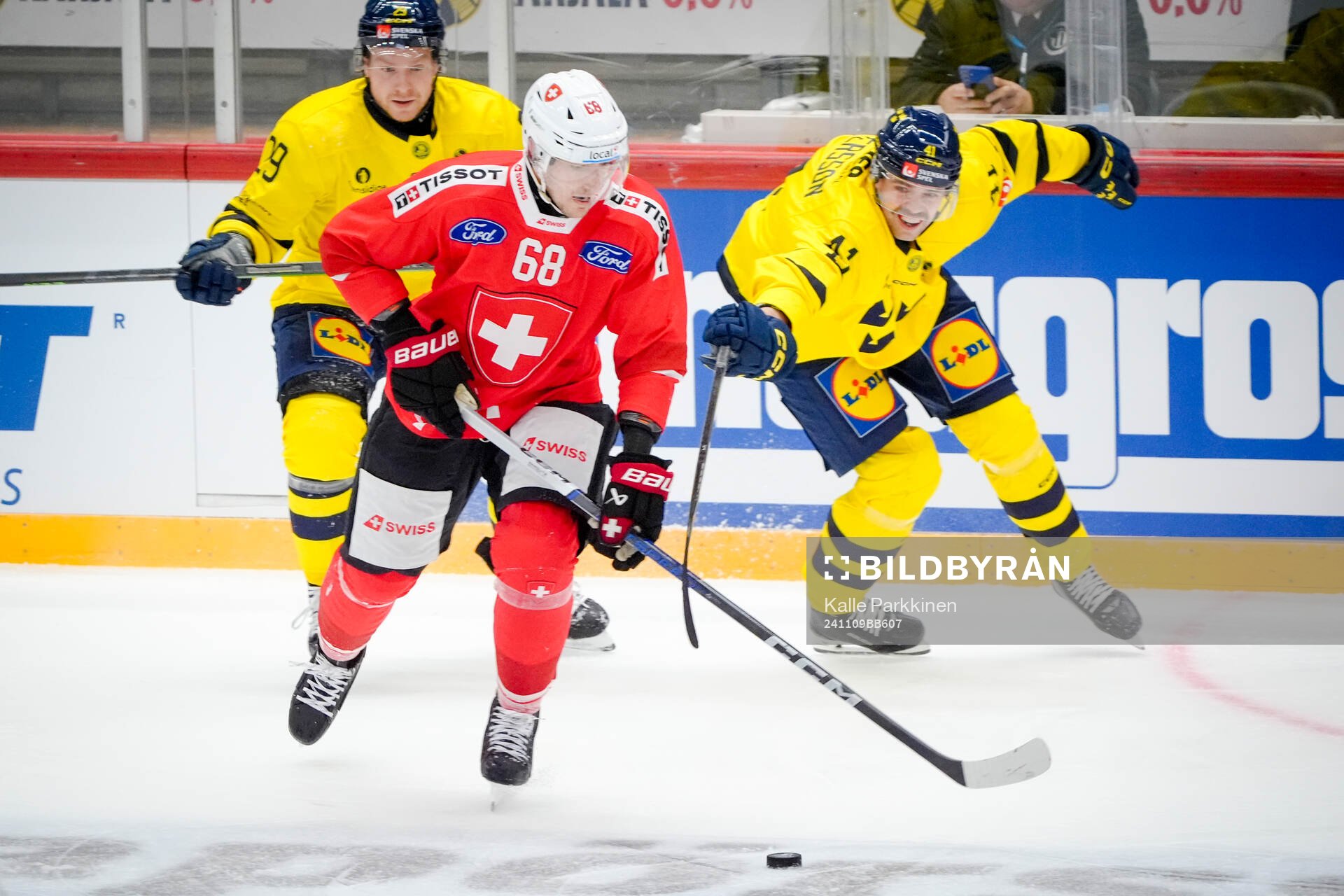 Fabrice Herzog of Switzerland, Oskar Steen and Emil