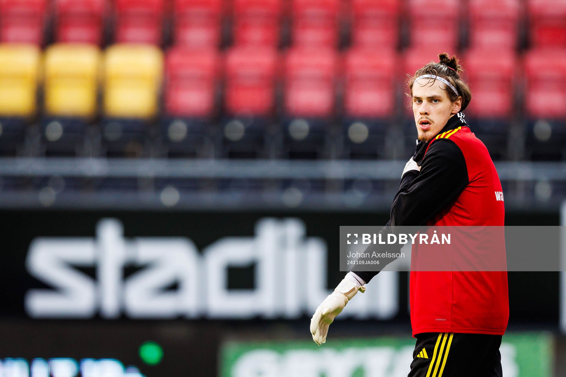 Östersunds målvakt Adam Benediktsson