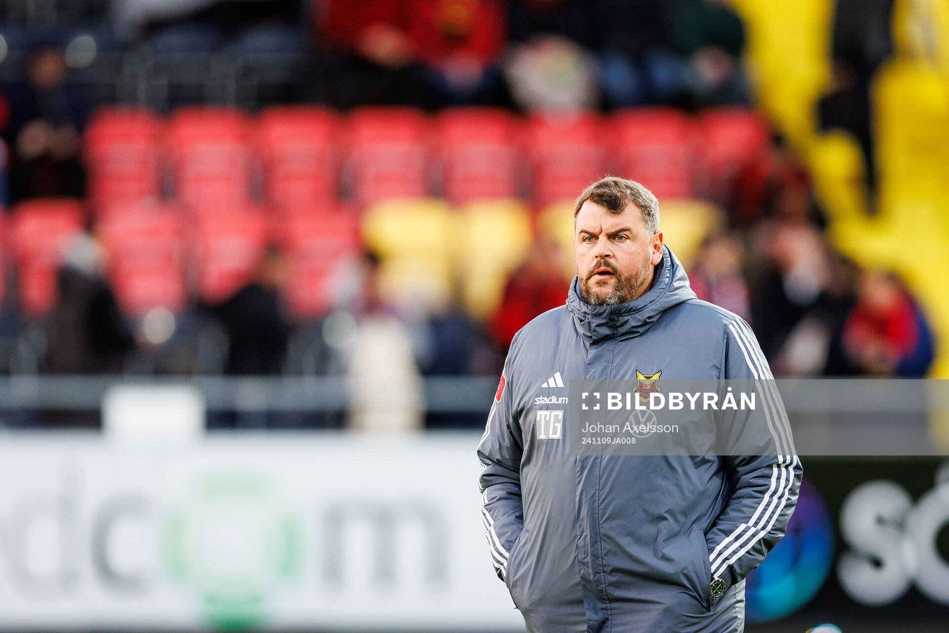 Östersunds tränare Thomas Gabrielsson