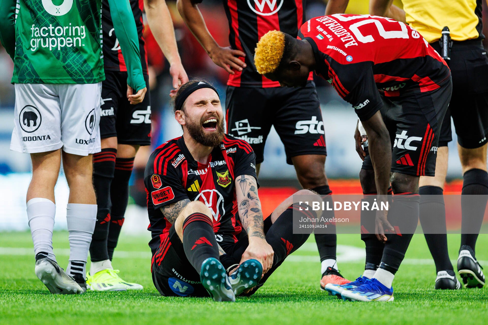 Östersunds Ali Suljic deppar