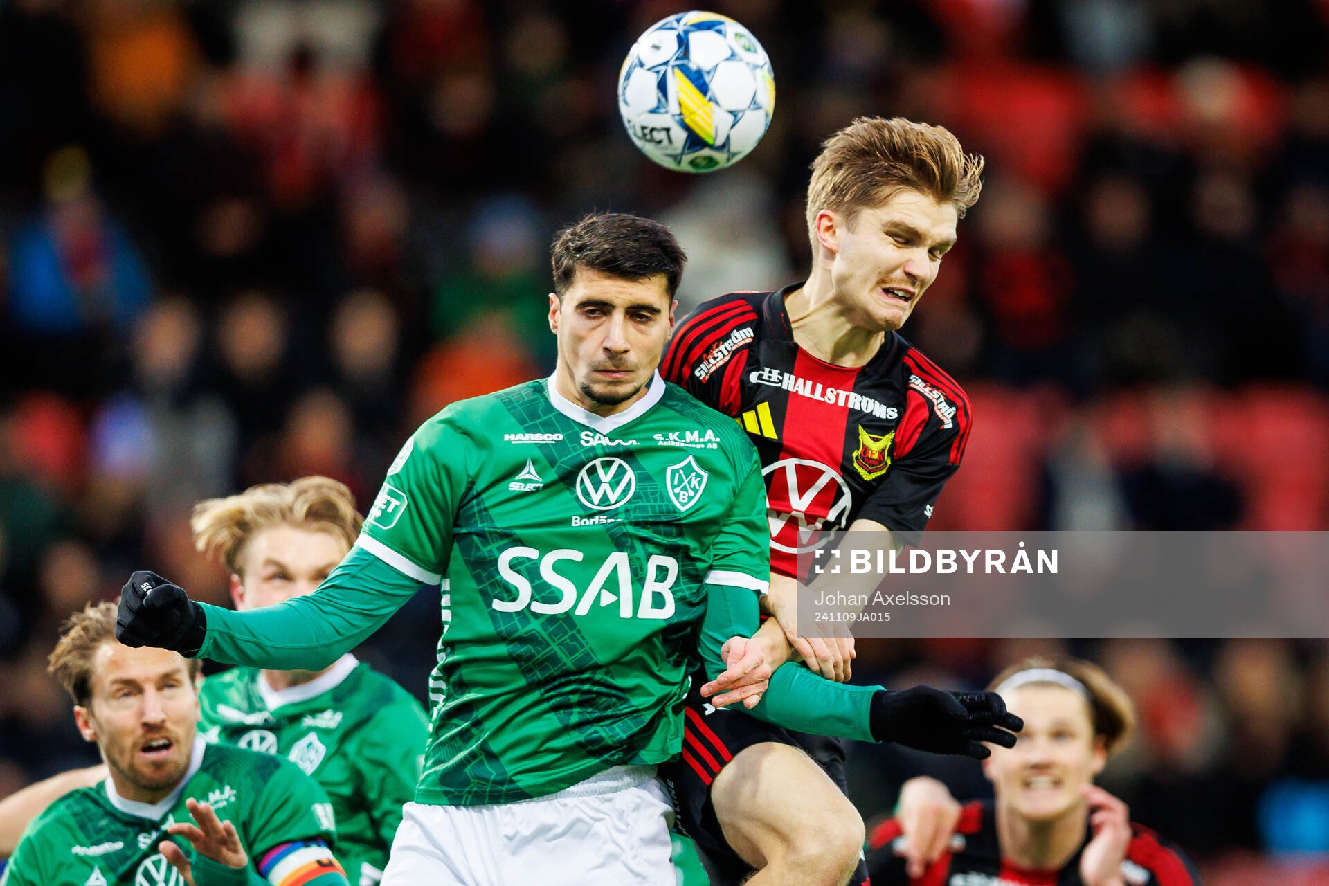 Brages Amar Muhsin och Östersunds Jakob Hedenquist
