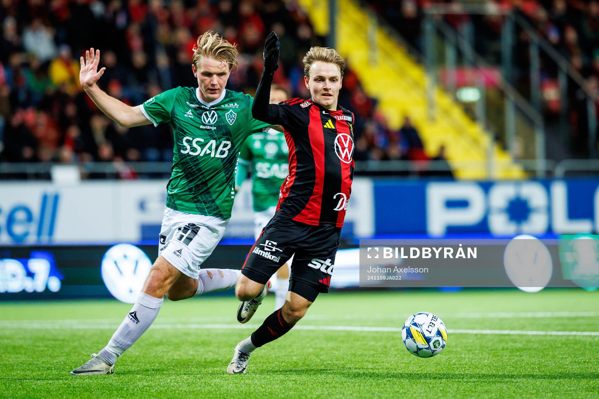 Brages Teodor Wålemark och Östersunds Simon Marklund
