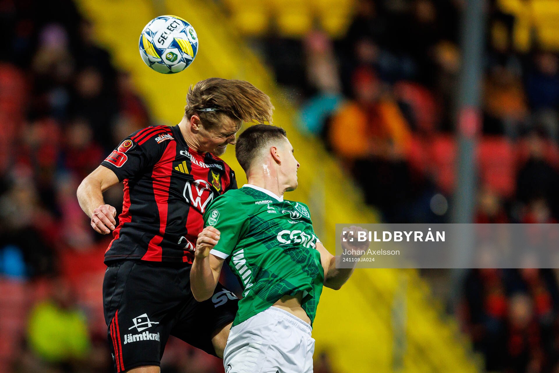 Östersunds Sebastian Karlsson Grach och Brages Oskar Ågren