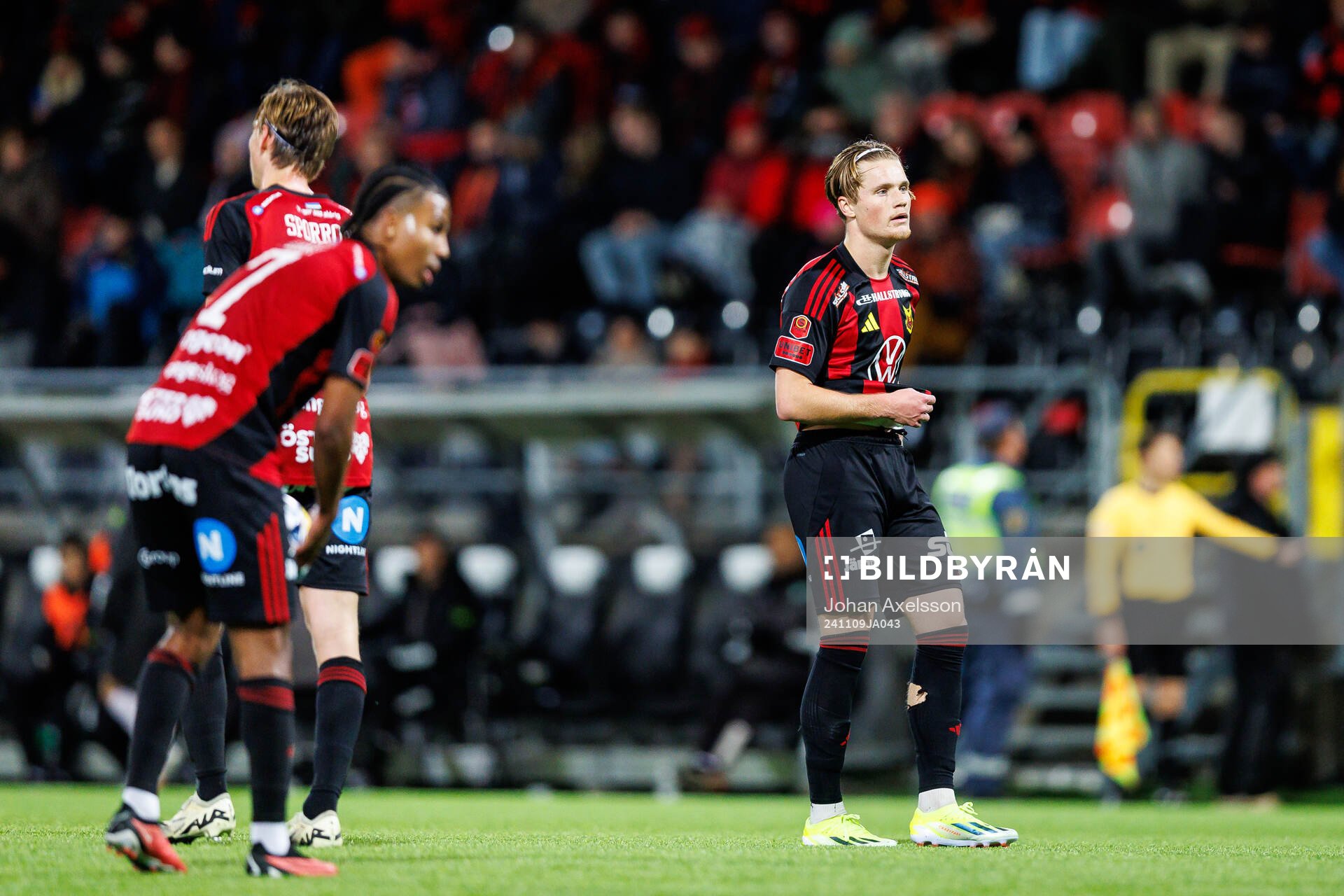 Östersunds Sebastian Karlsson Grach deppar