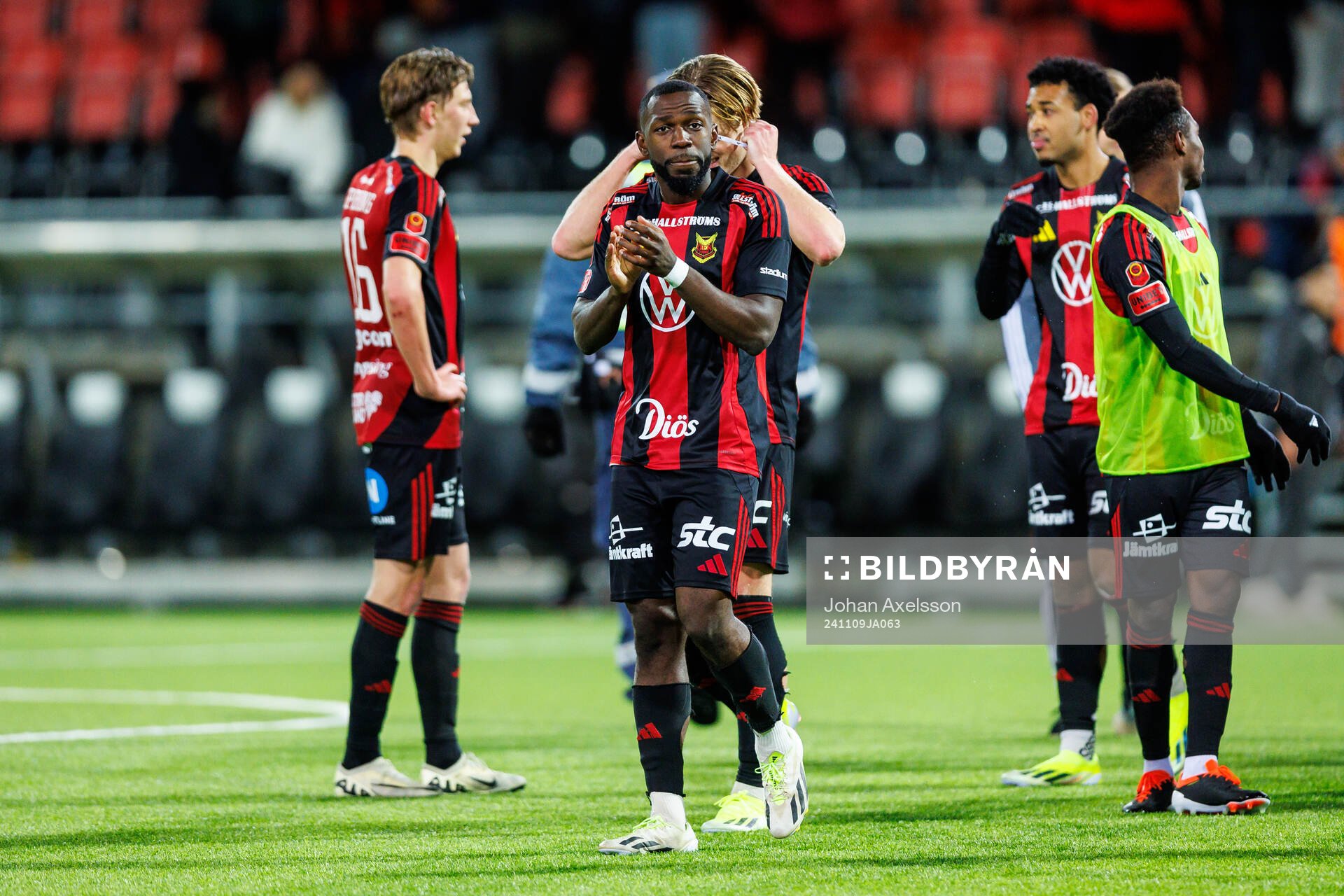 Östersunds Arquimides Ordonez jublar