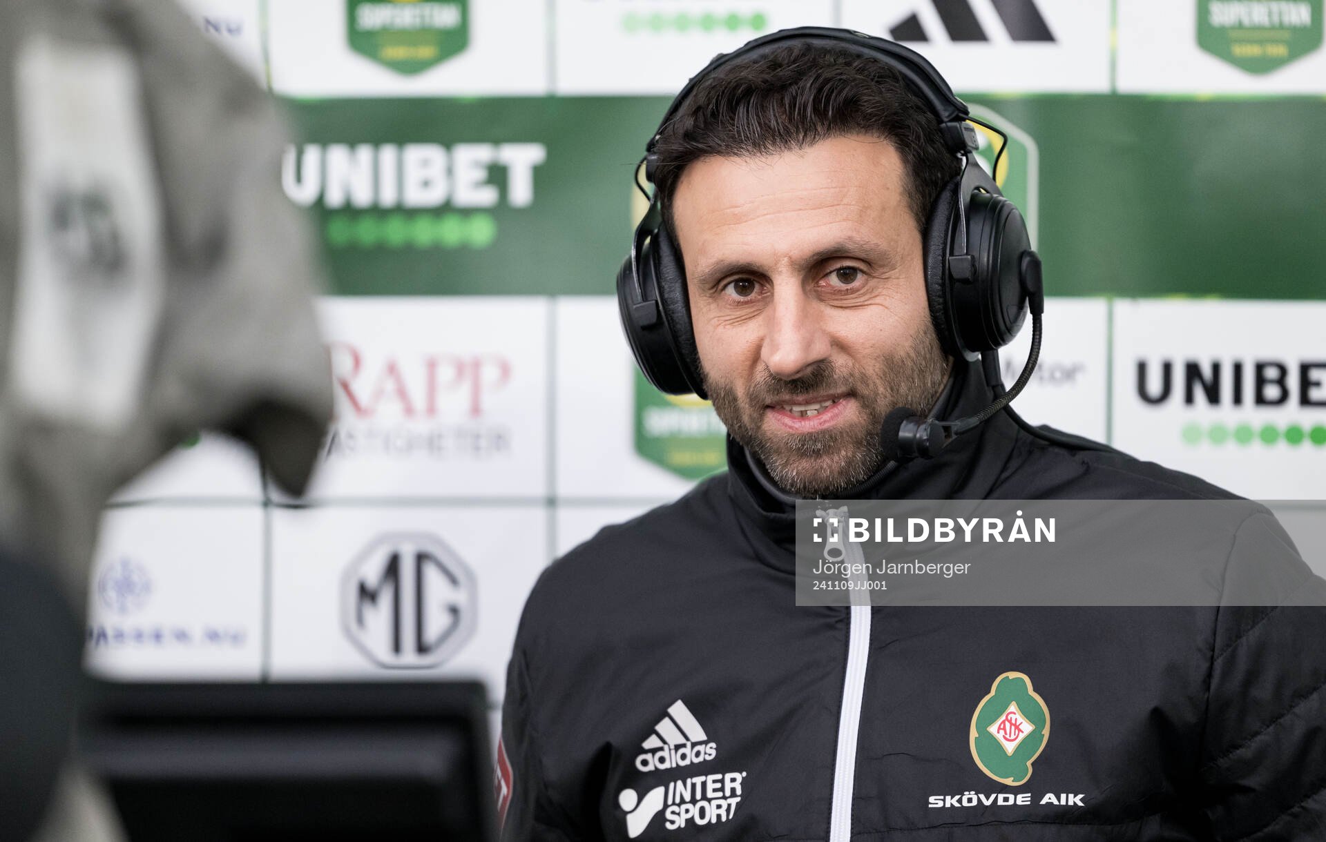 Skövde AIKs tränare Charbel Abraham