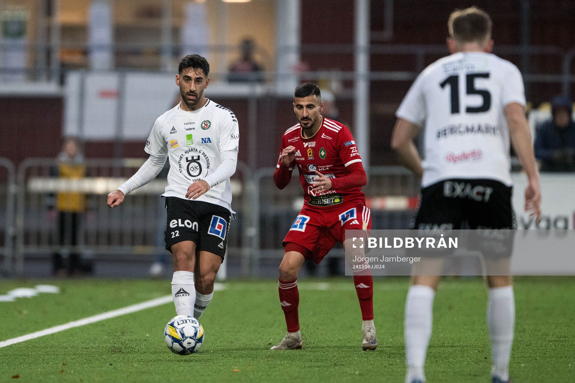 Örebros Lucas Shlimon och Skövde AIKs Elmar Abraham