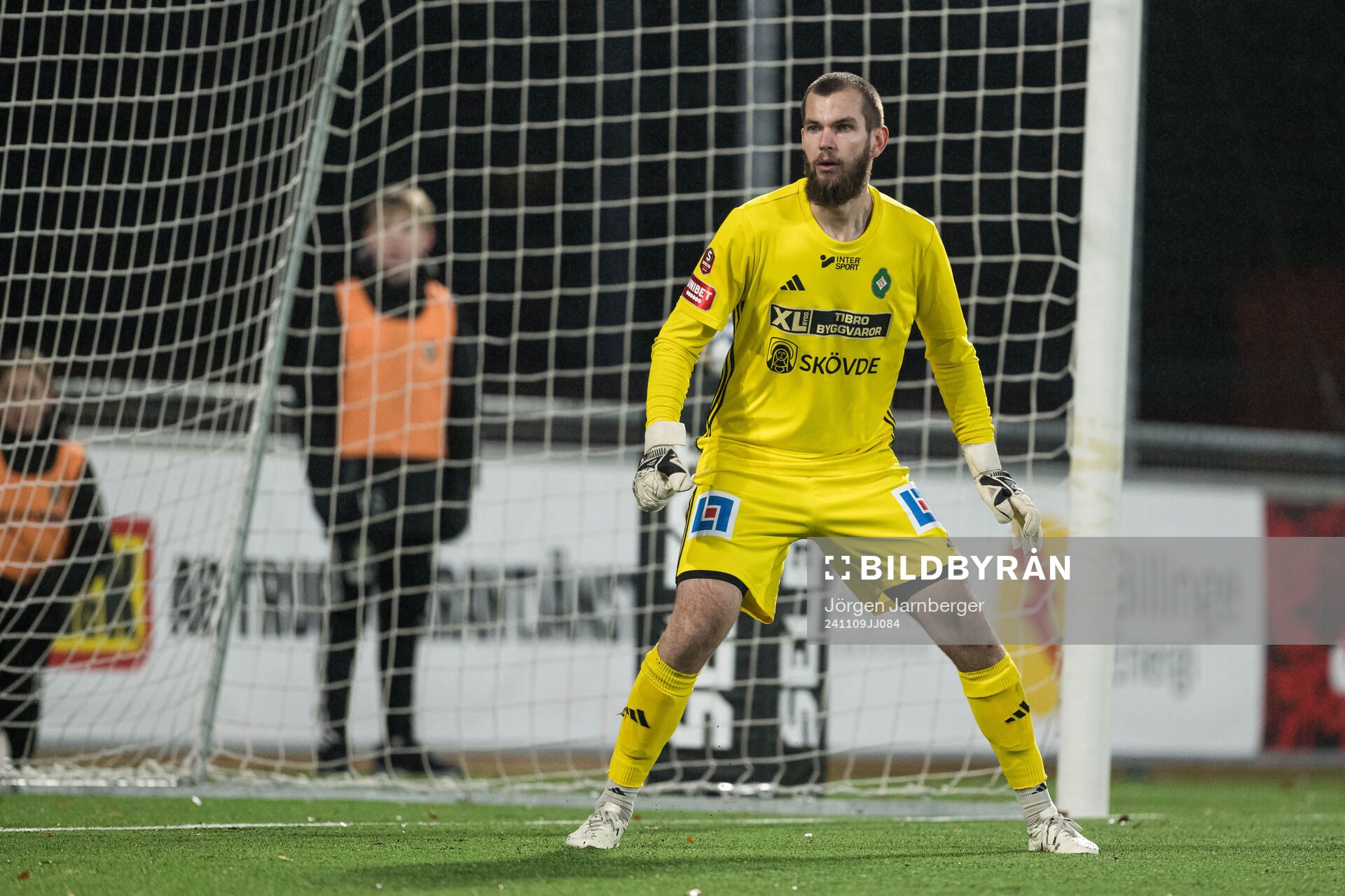 Skövde AIKs målvakt Markus Fröjd