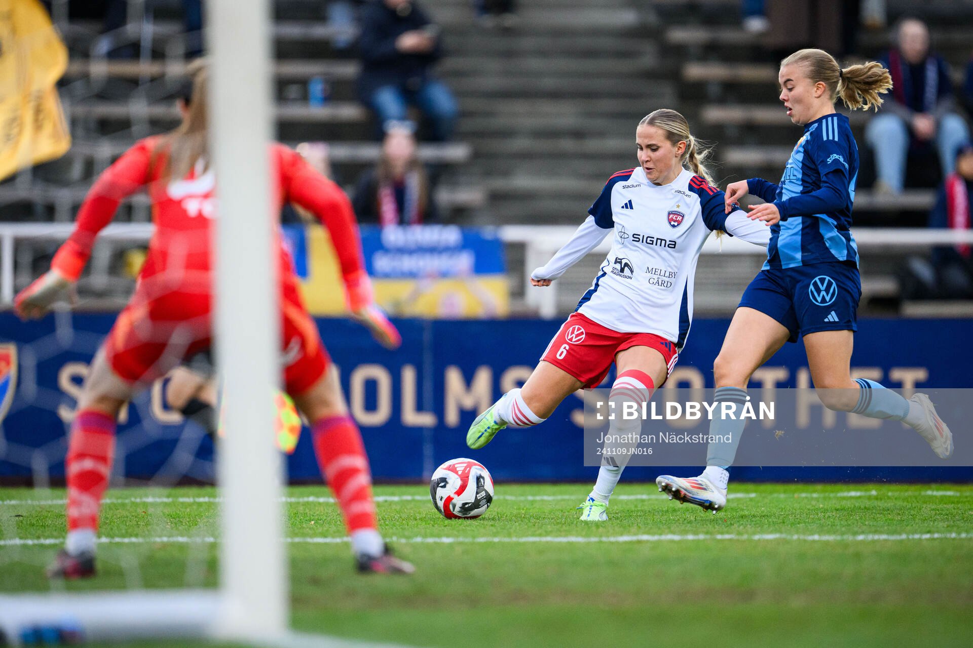 Rosengårds Ria Noora Minerva Öling och Djurgårdens Elin