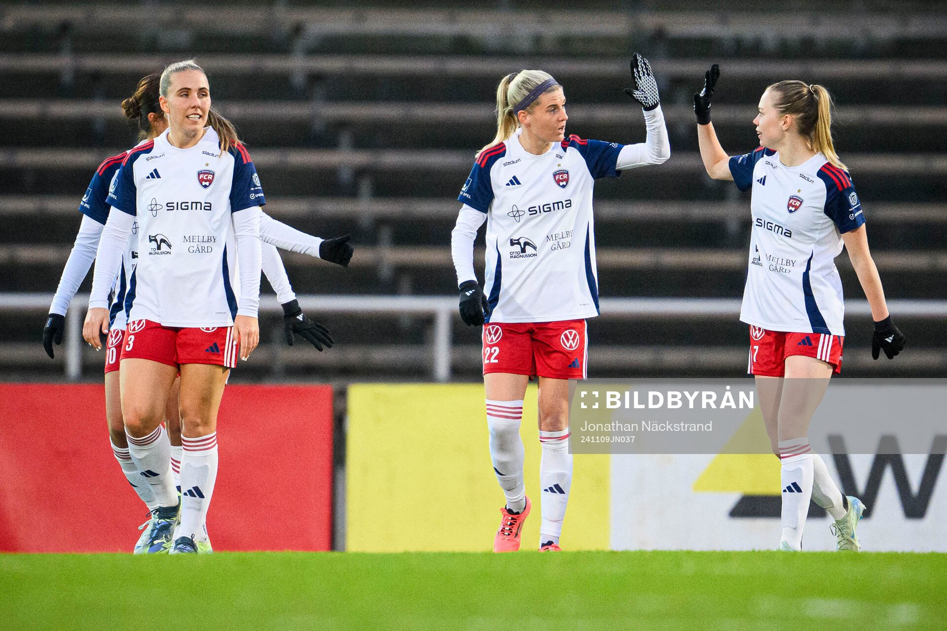 Rosengårds Olivia Schough jublar
