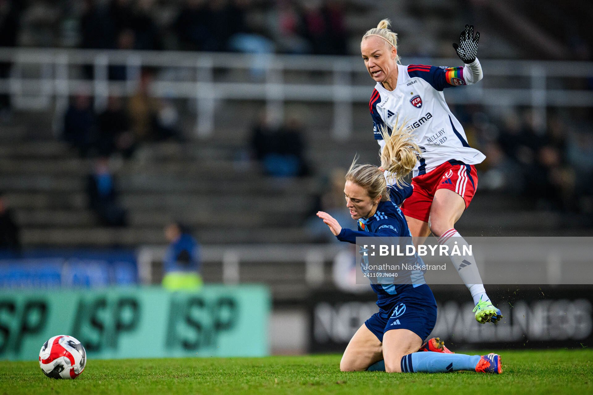 Rosengårds Caroline Seger och Djurgårdens Mimmi Larsson