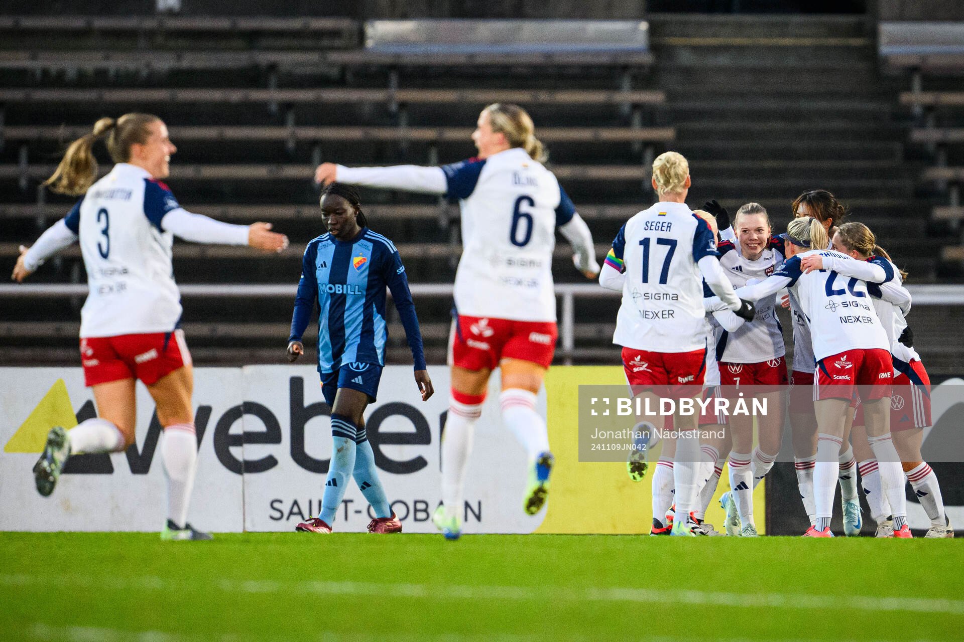 Rosengårds Bea Sprung jublar