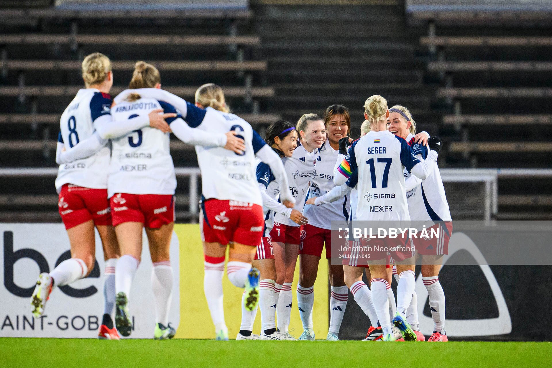 Rosengårds Bea Sprung jublar