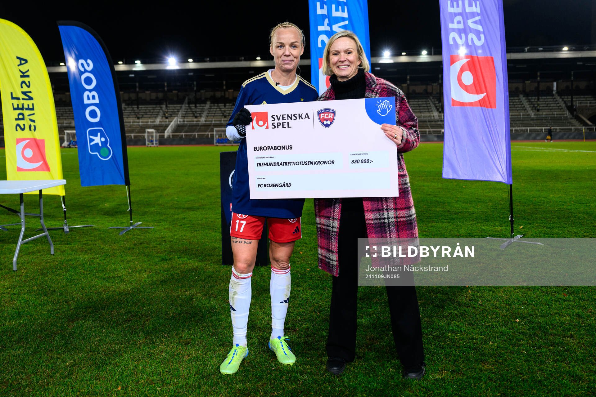 Rosengårds Caroline Seger med prischeck