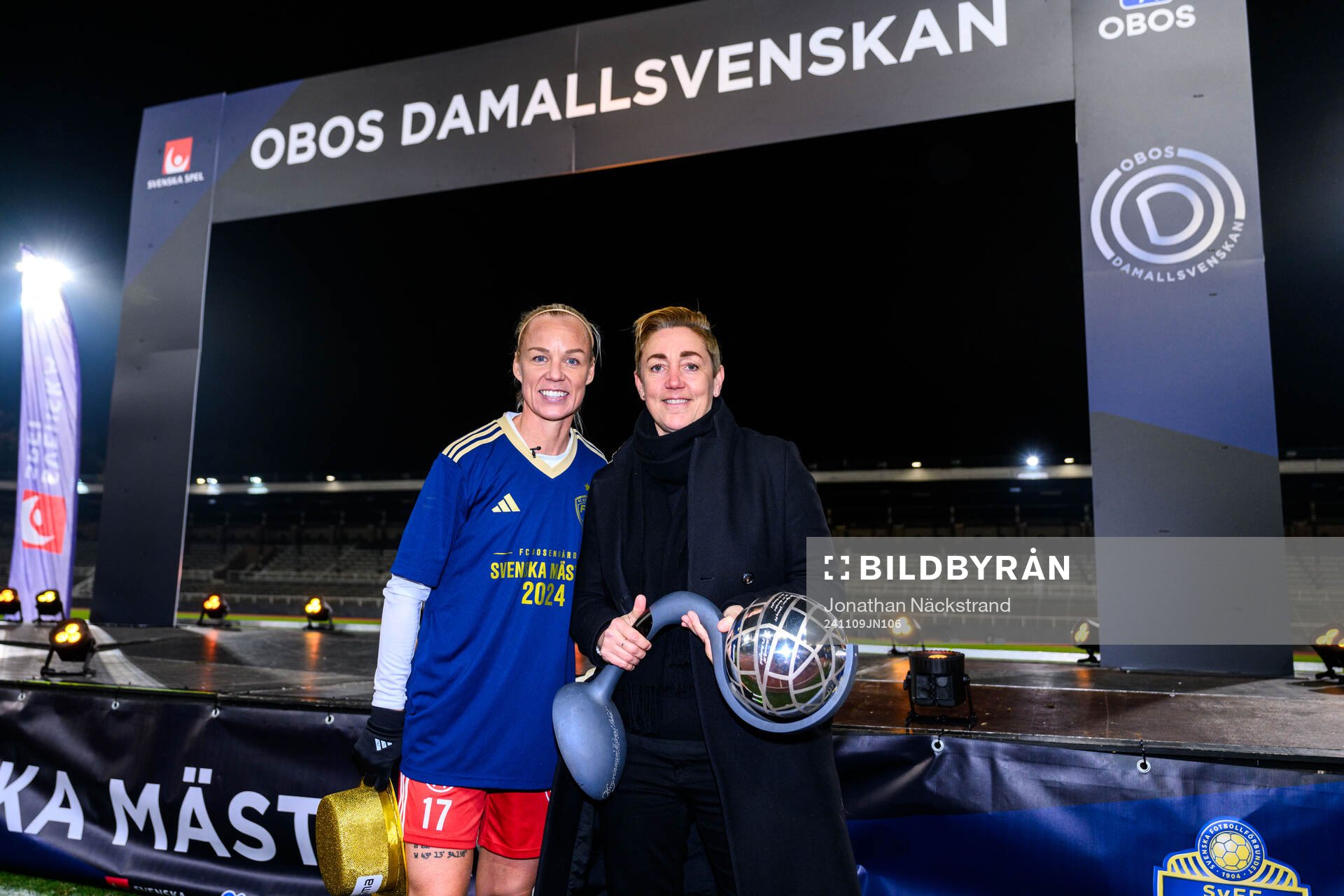 under fotbollsmatchen i Damallsvenskan mellan Djurgården