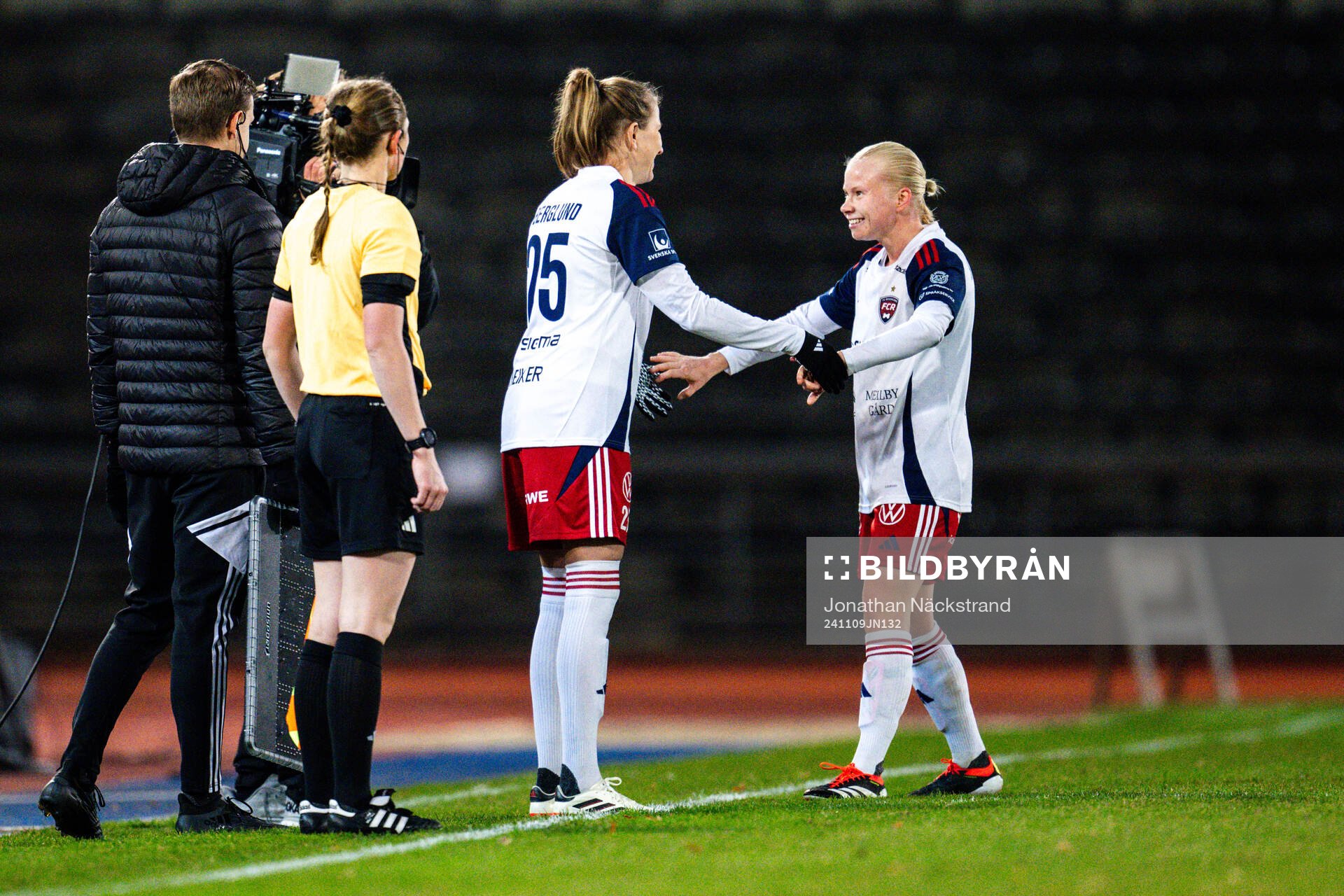 Rosengårds Emma Berglund byts in
