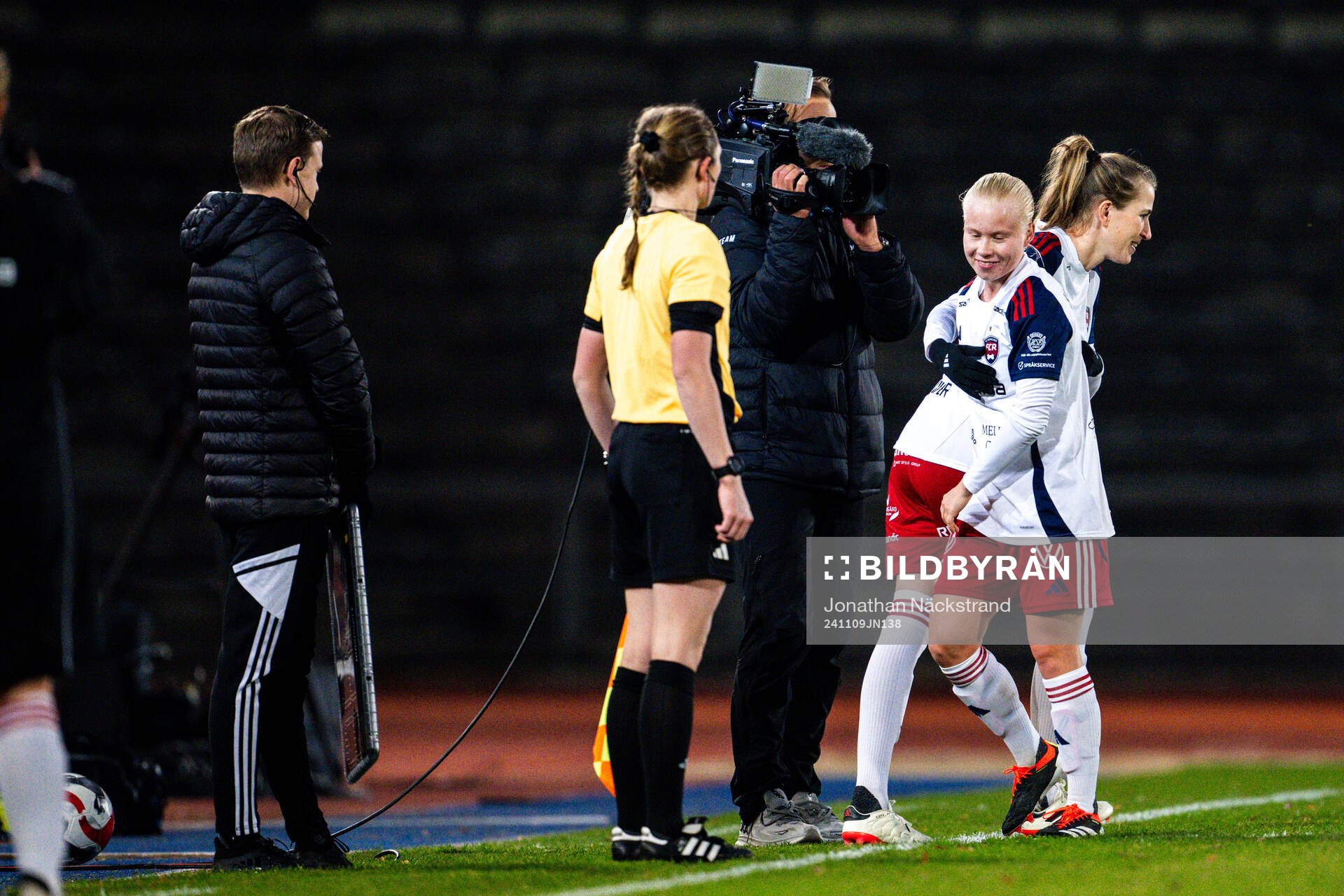 Rosengårds Emma Berglund och Anni Hartikainen