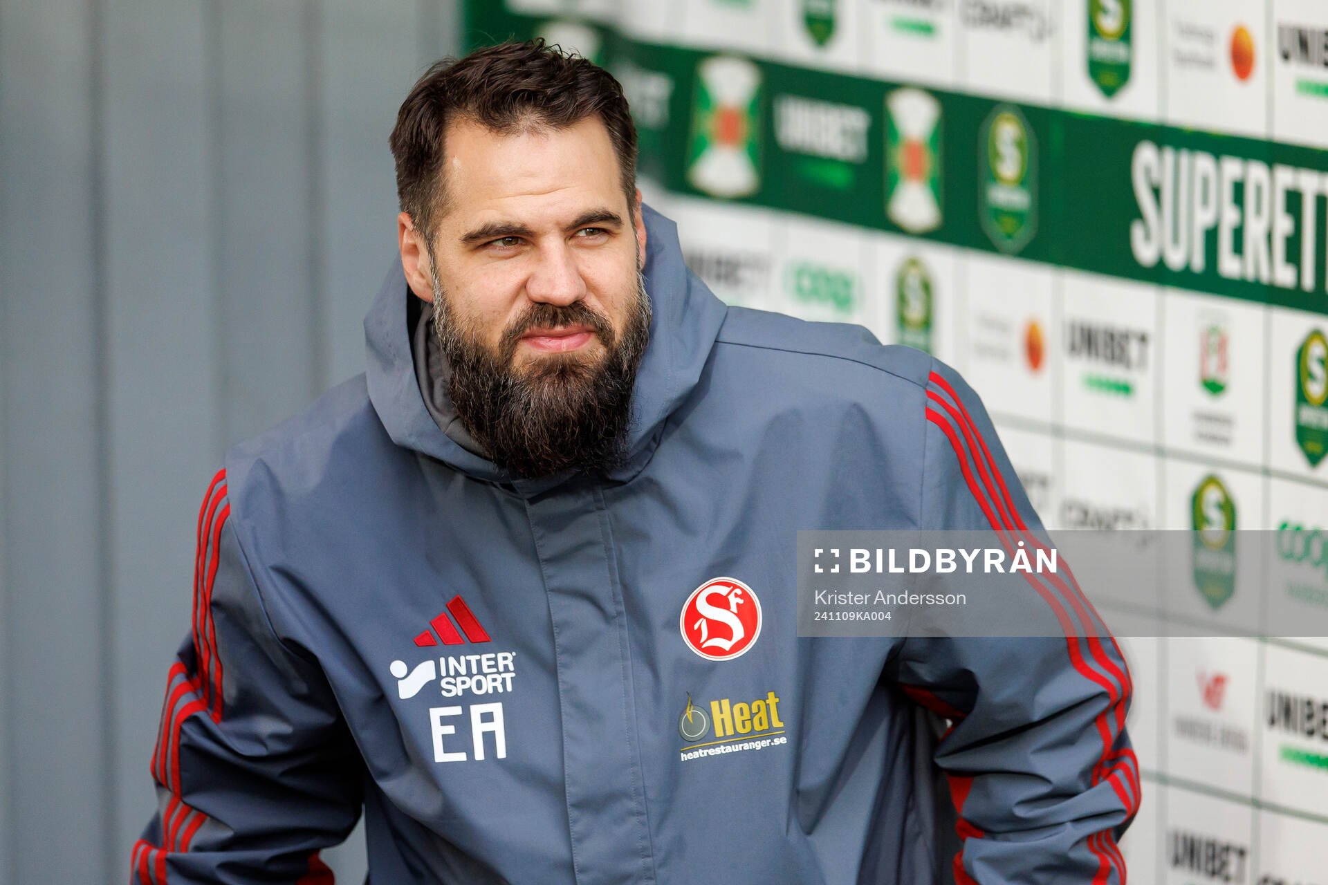Sandvikens IFs huvudtränare Eldar Abdulic
