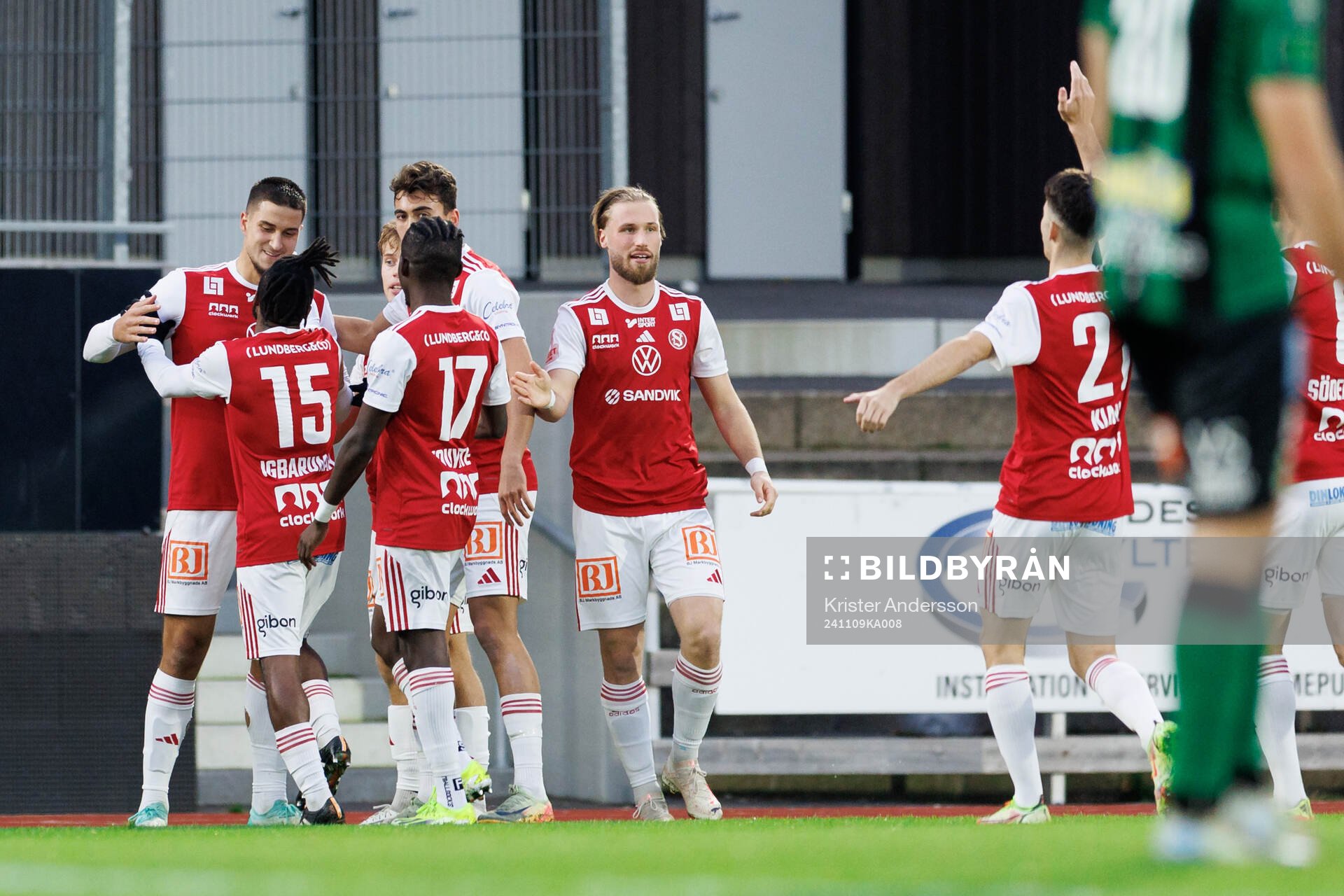 Sandvikens IFs Zinedin Smajlovic jublar
