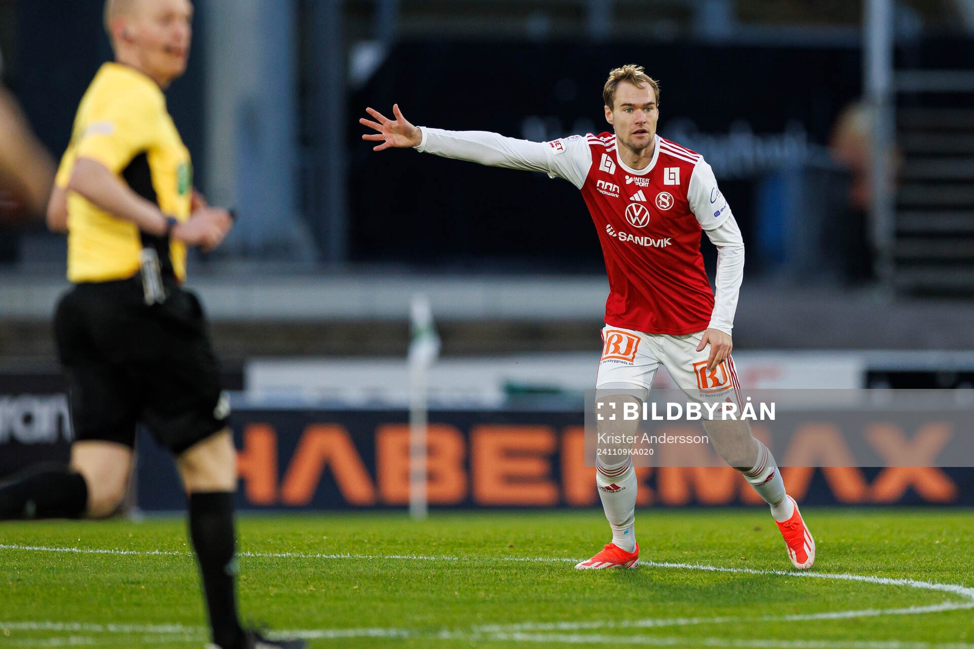 Sandvikens IFs Martin Springfeldt