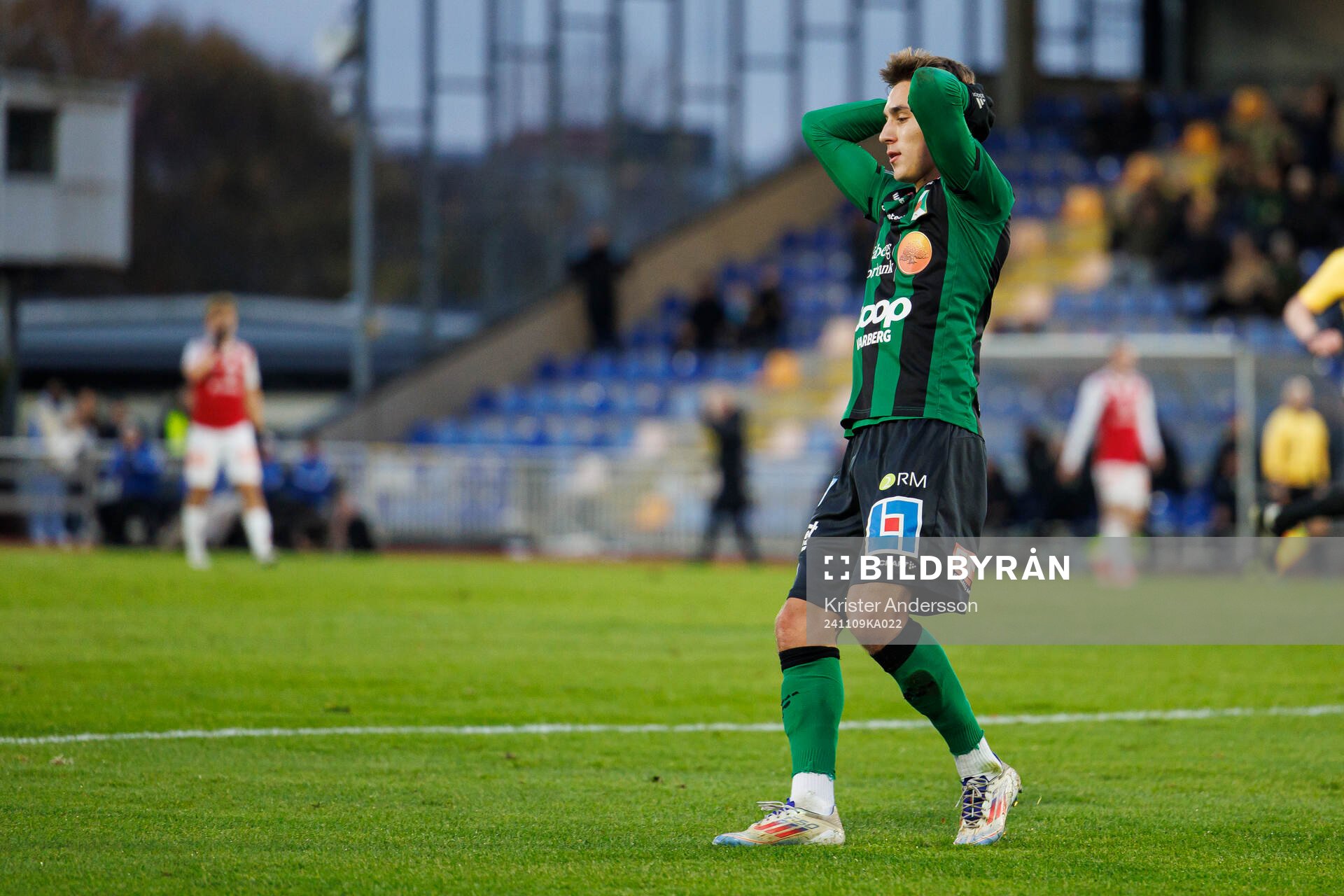 Varbergs Anton Kurochkin deppar