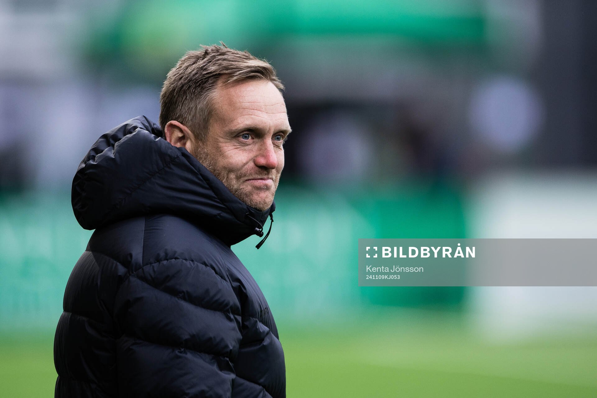 Hammarbys tränare Martin Sjögren