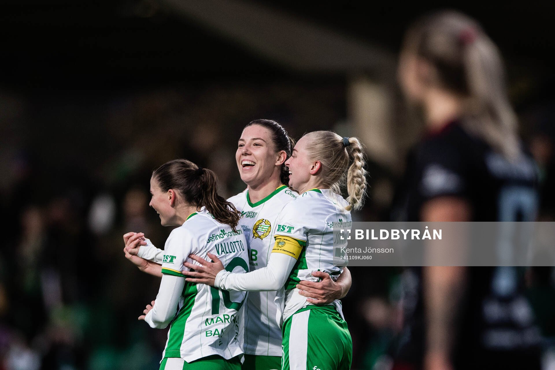 Hammarbys Emma Westin jublar