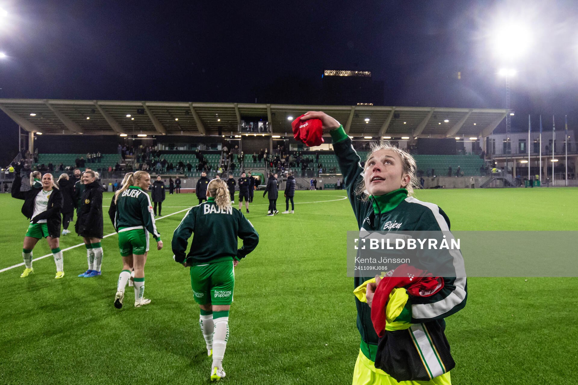 Hammarbys målvakt Anna Tamminen