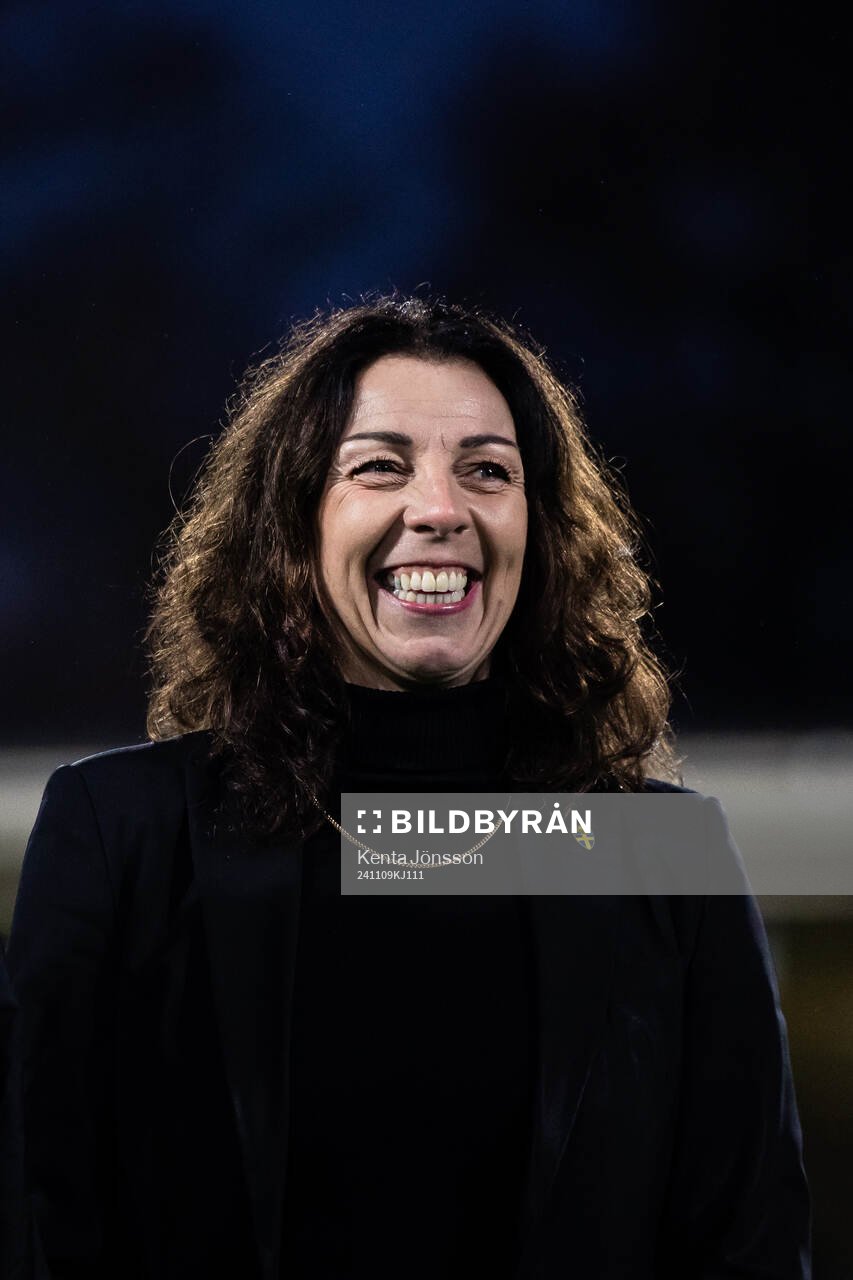 Svenska fotbollsförbundets Andrea Möllerberg