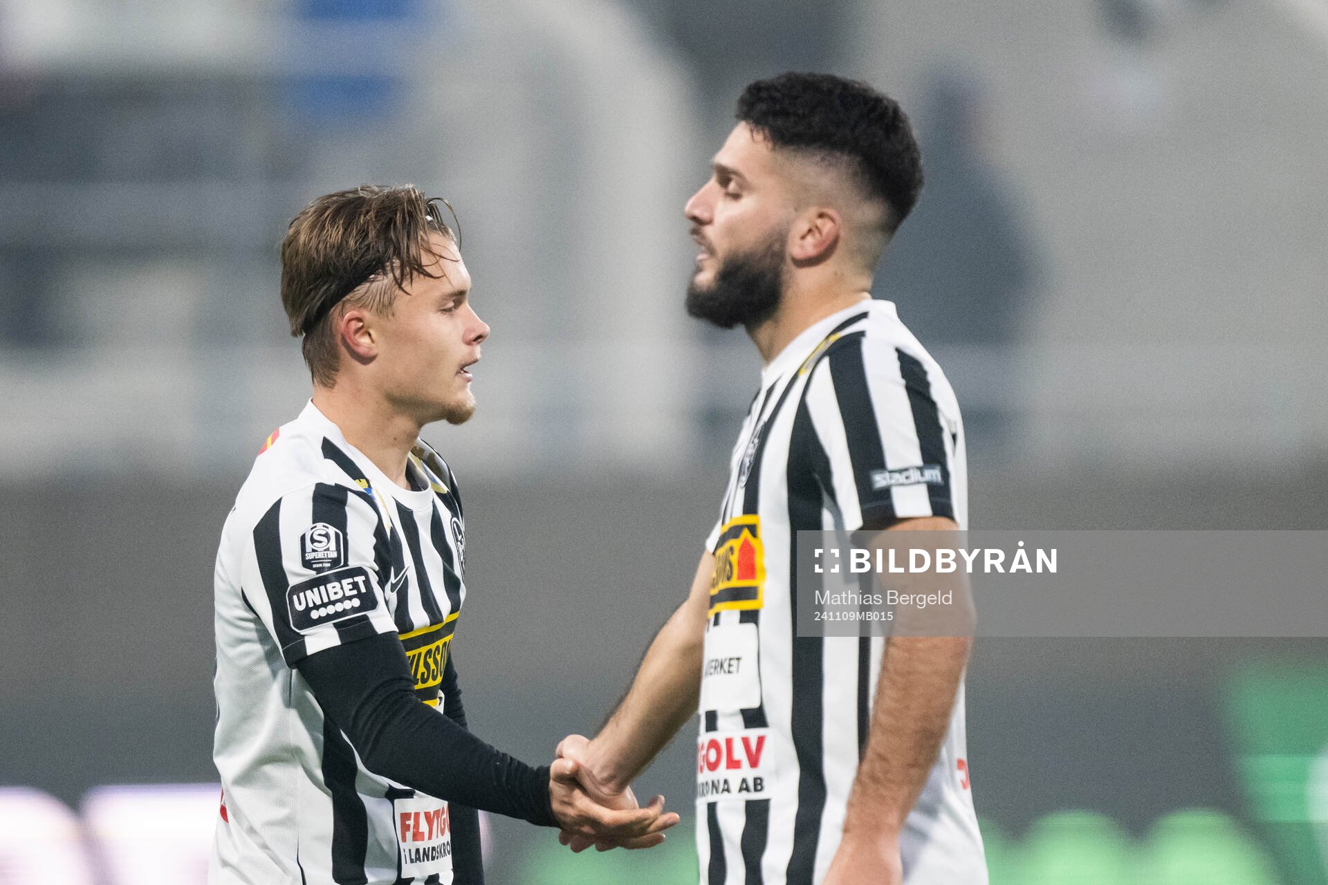 Landskronas Vincent Sundberg och Edi Sylisufaj