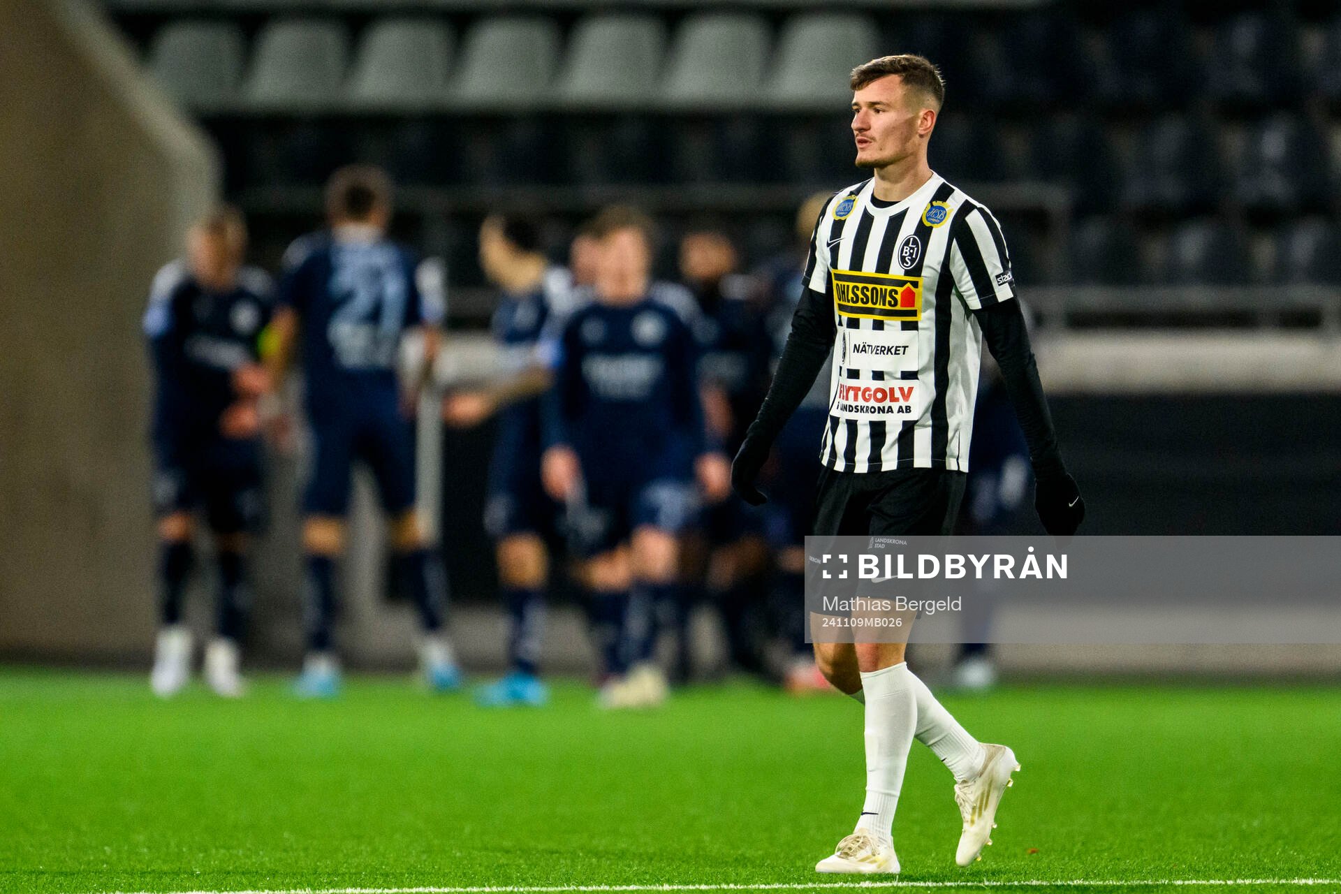 Landskronas Robin Dzabic deppar
