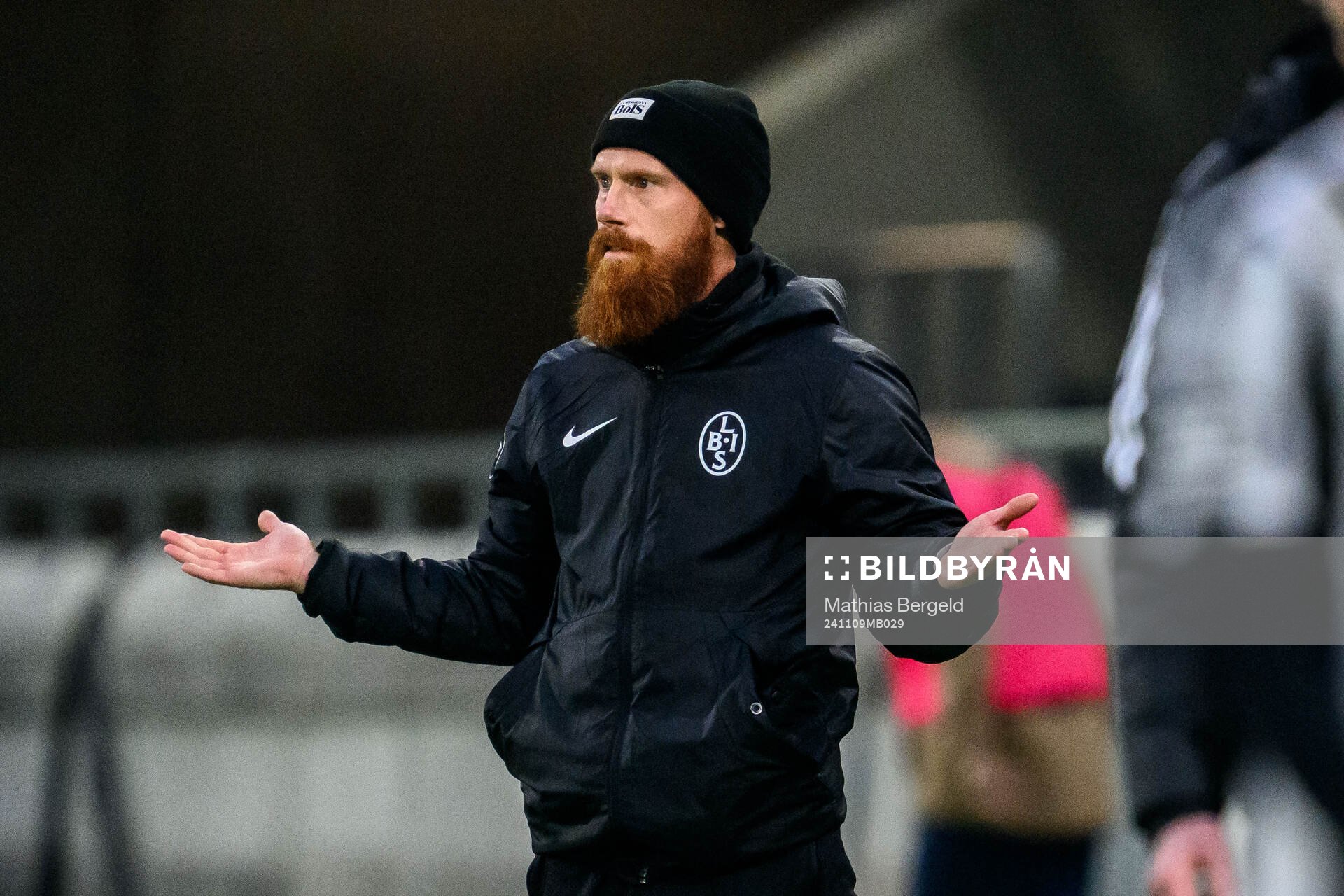 Landskronas tränare Max Mölder