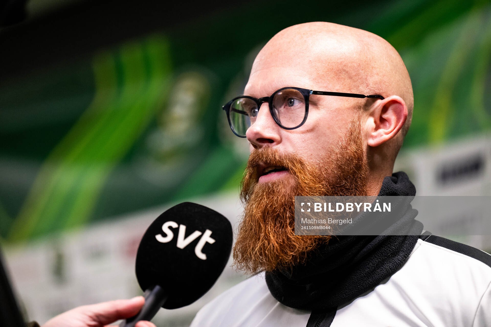Landskronas tränare Max Mölder