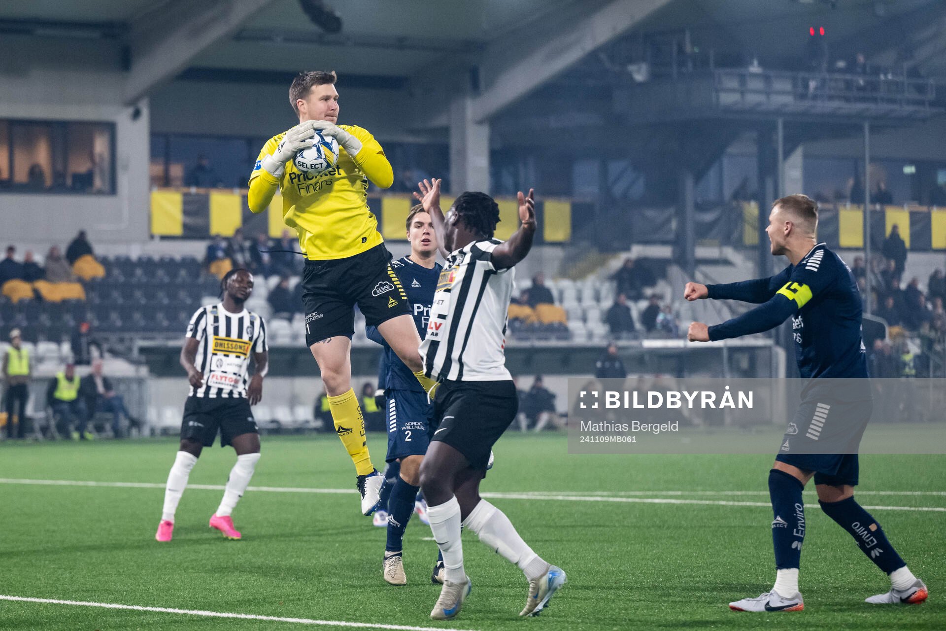 Utsiktens målvakt Oliver Gustafsson