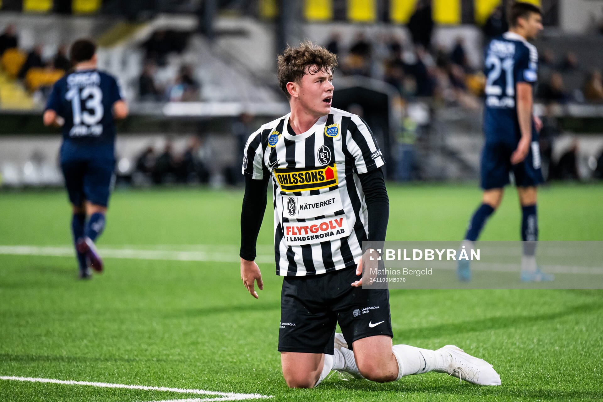 Landskronas Max Nilsson deppar