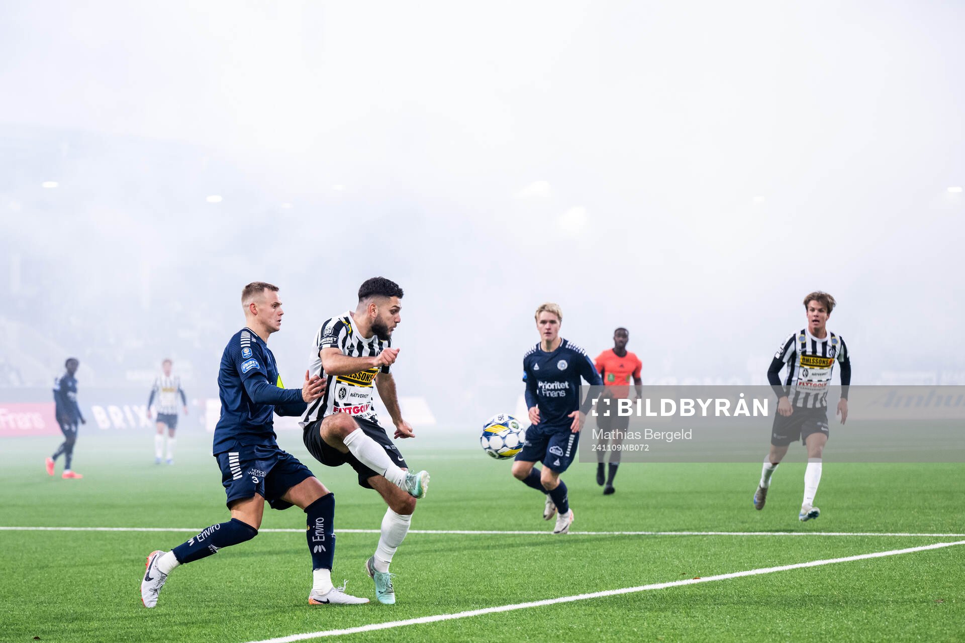 Utsiktens Jesper Brandt och Landskronas Edi Sylisufaj