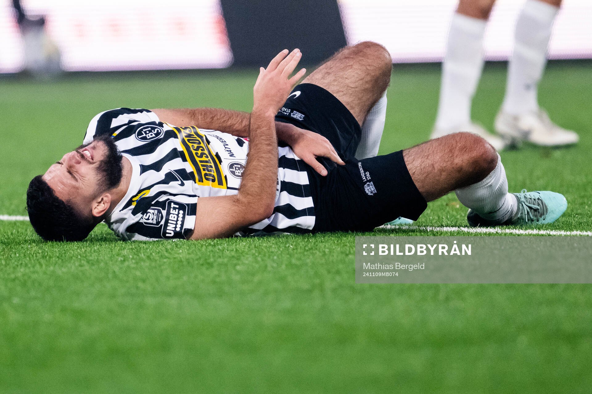 Landskronas Edi Sylisufaj har ont