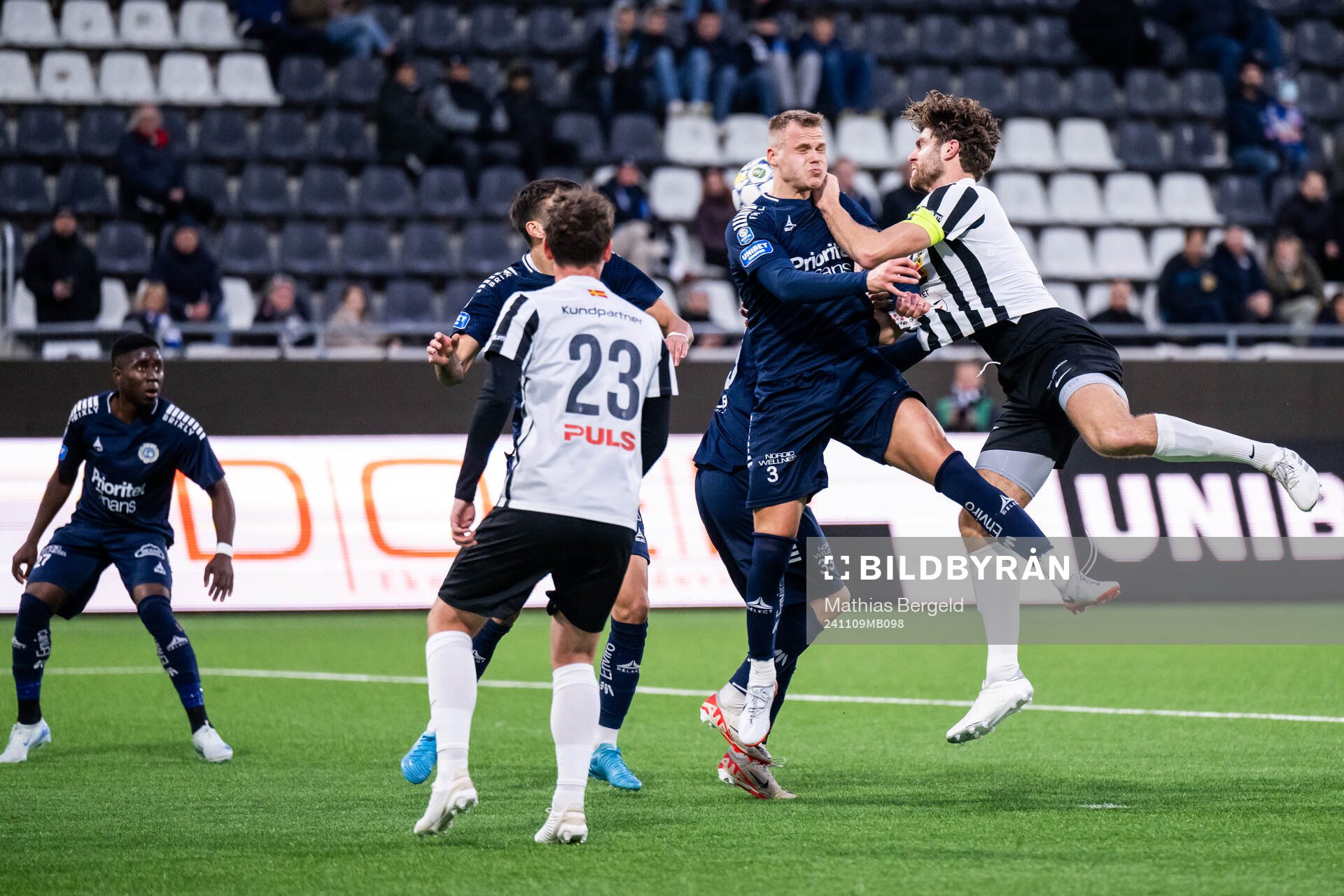 Utsiktens Jesper Brandt och Landskronas Erik Hedenquist
