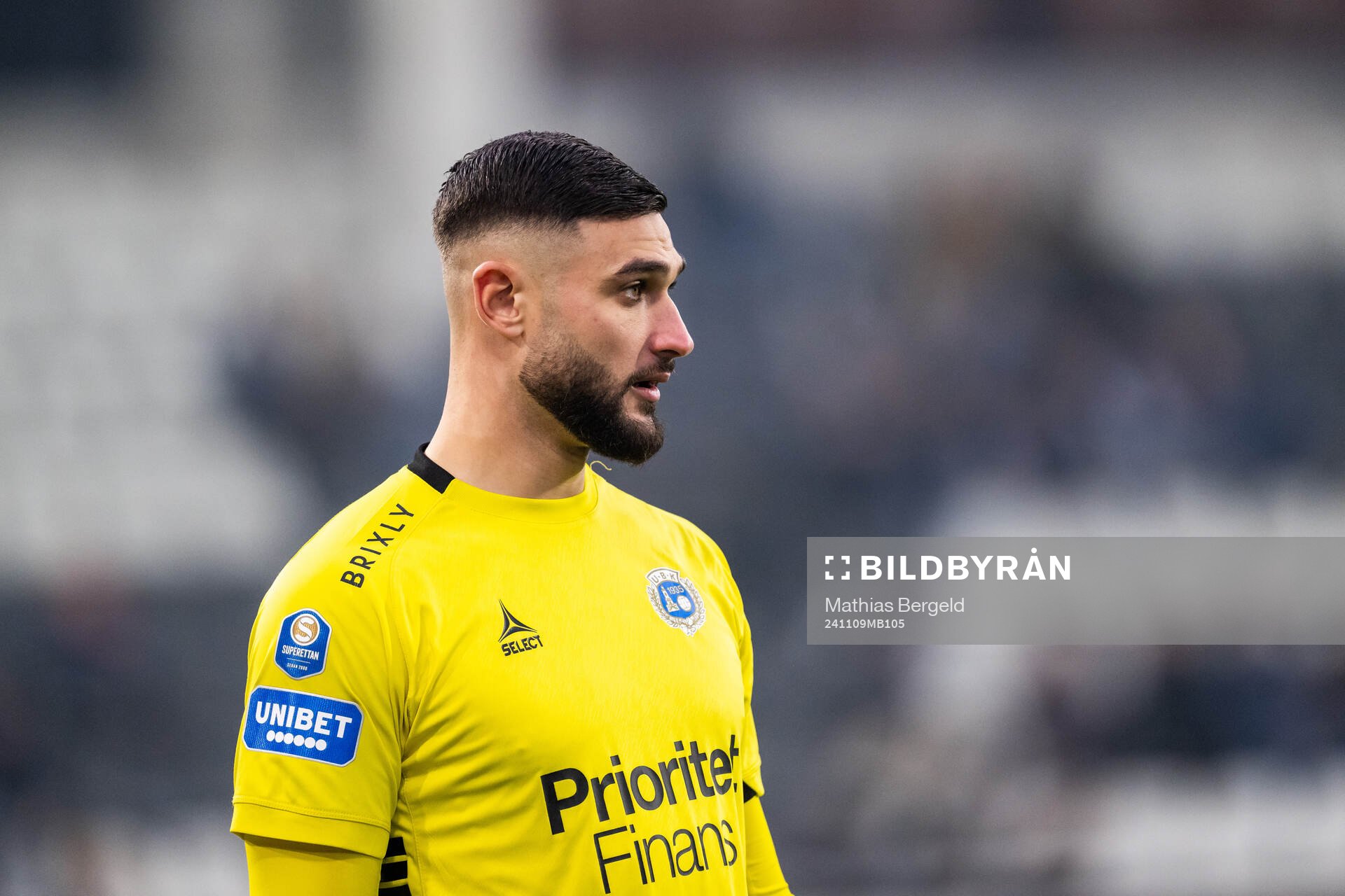 Utsiktens målvakt Elias Hadaya
