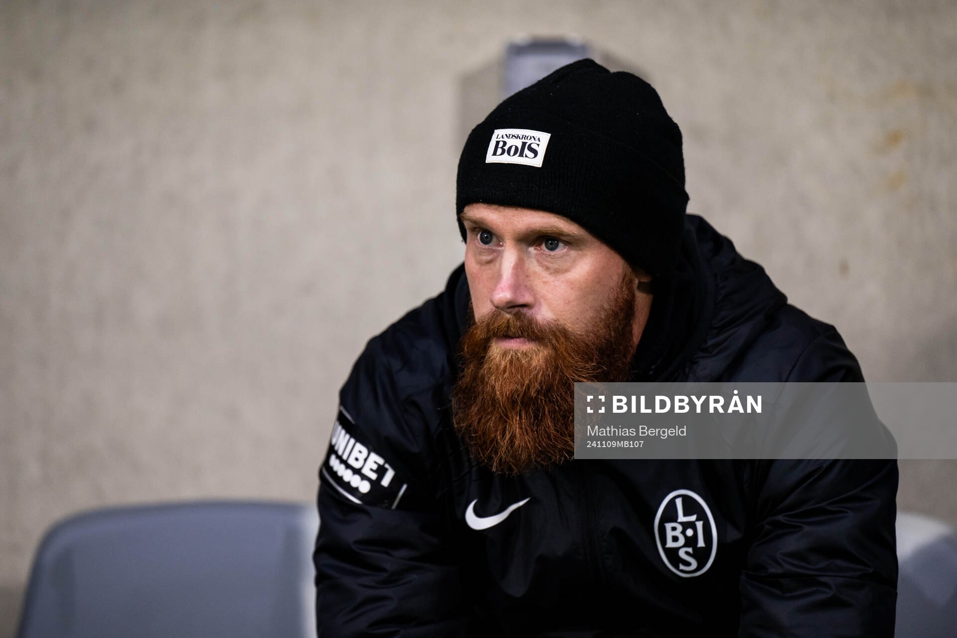 Landskronas tränare Max Mölder
