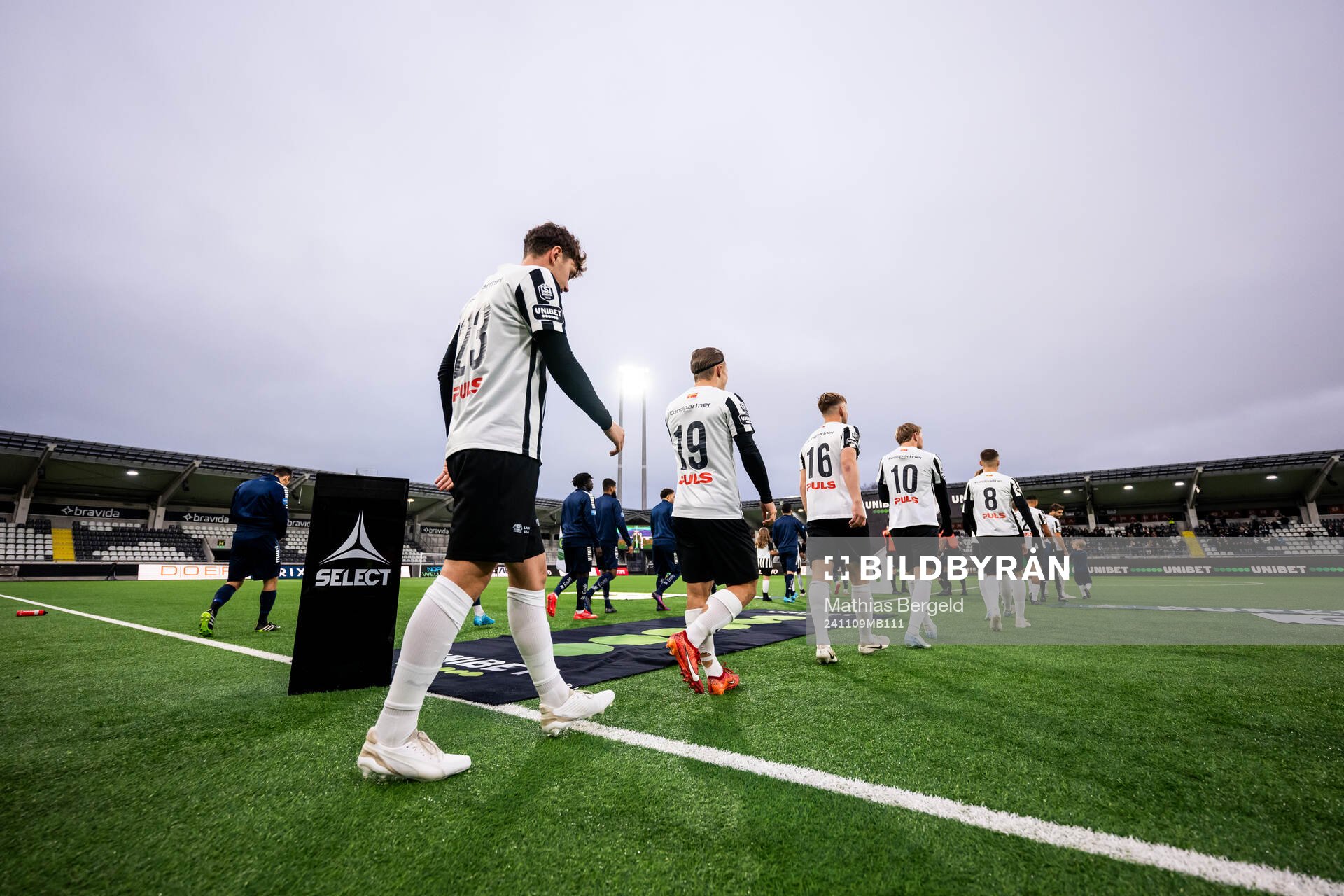 Landskronas Max Nilsson, Vincent Sundberg, Jesper Strid och
