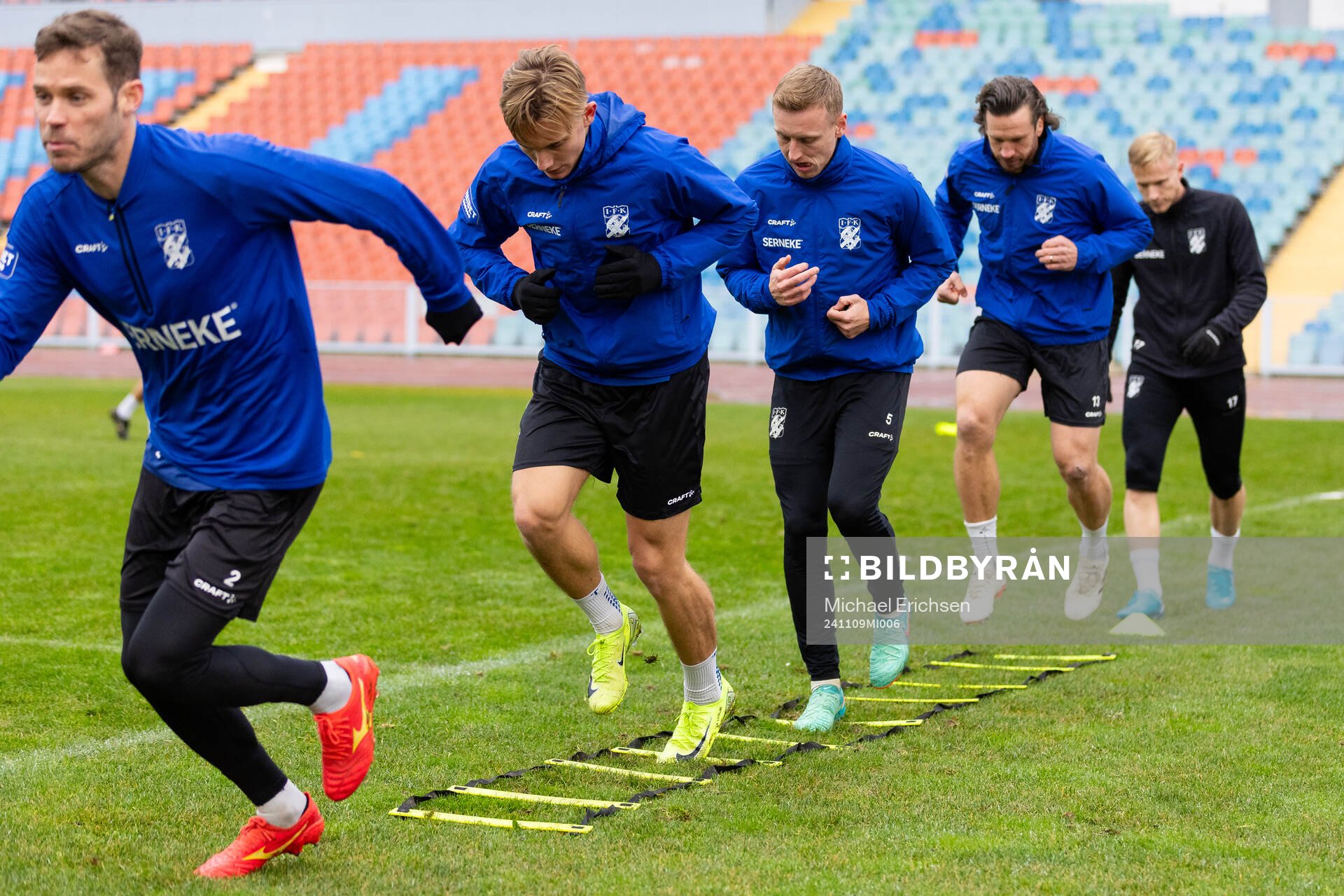 IFK Göteborgs Emil Salomonsson, Linus Carlstrand,
