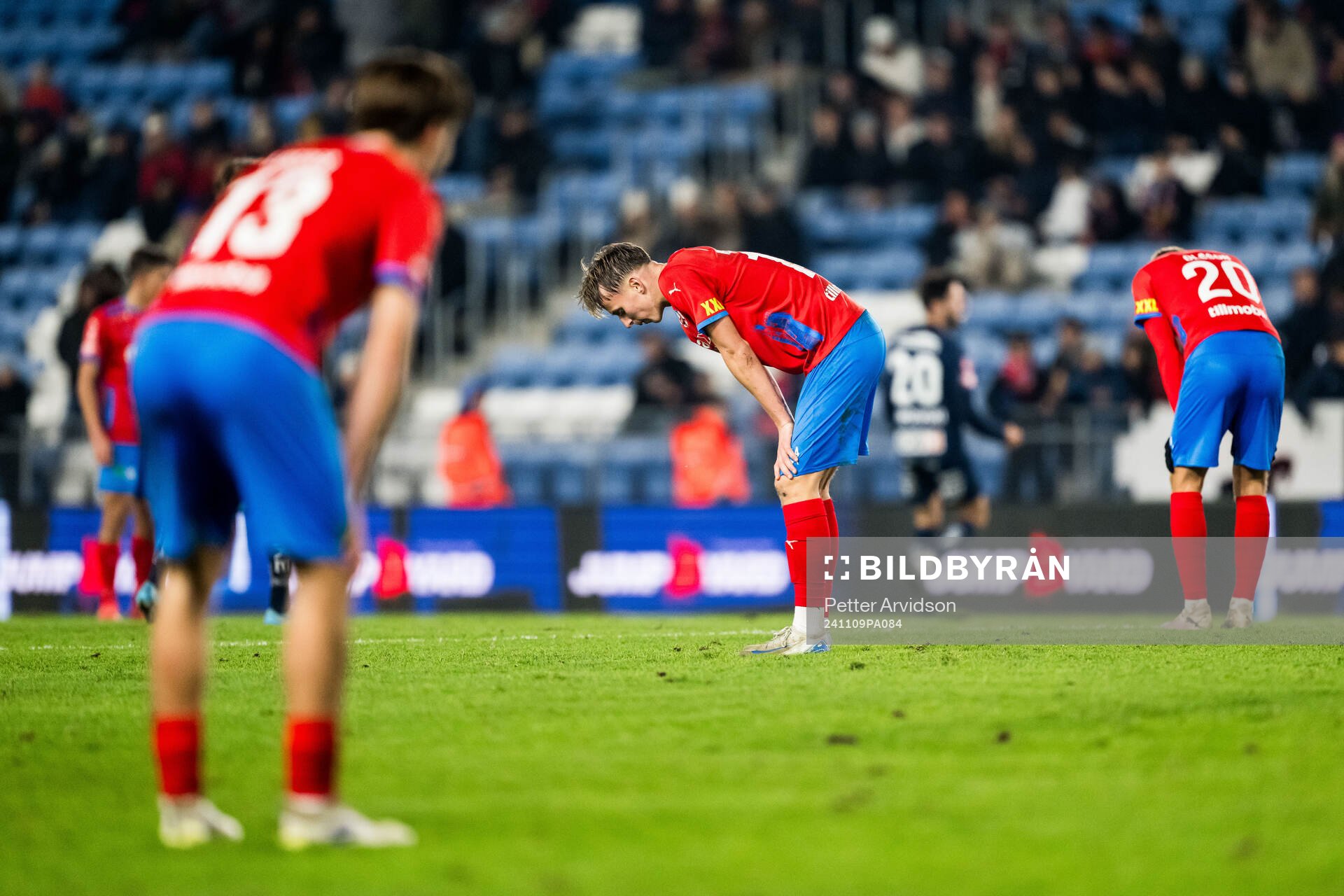 Helsingborgs Lukas Kjellnäs deppar