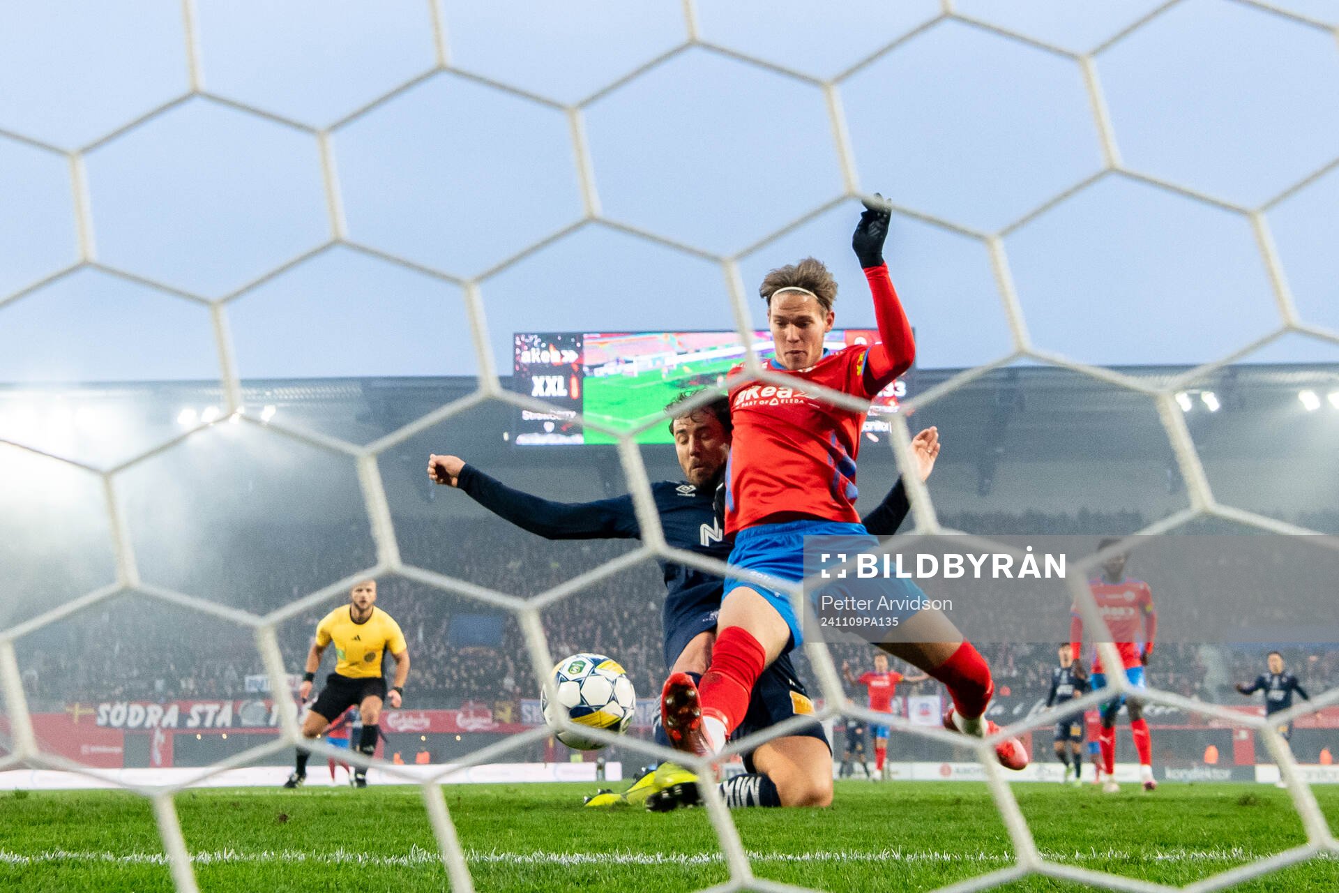 Helsingborgs Taylor Silverholt gör 1-0